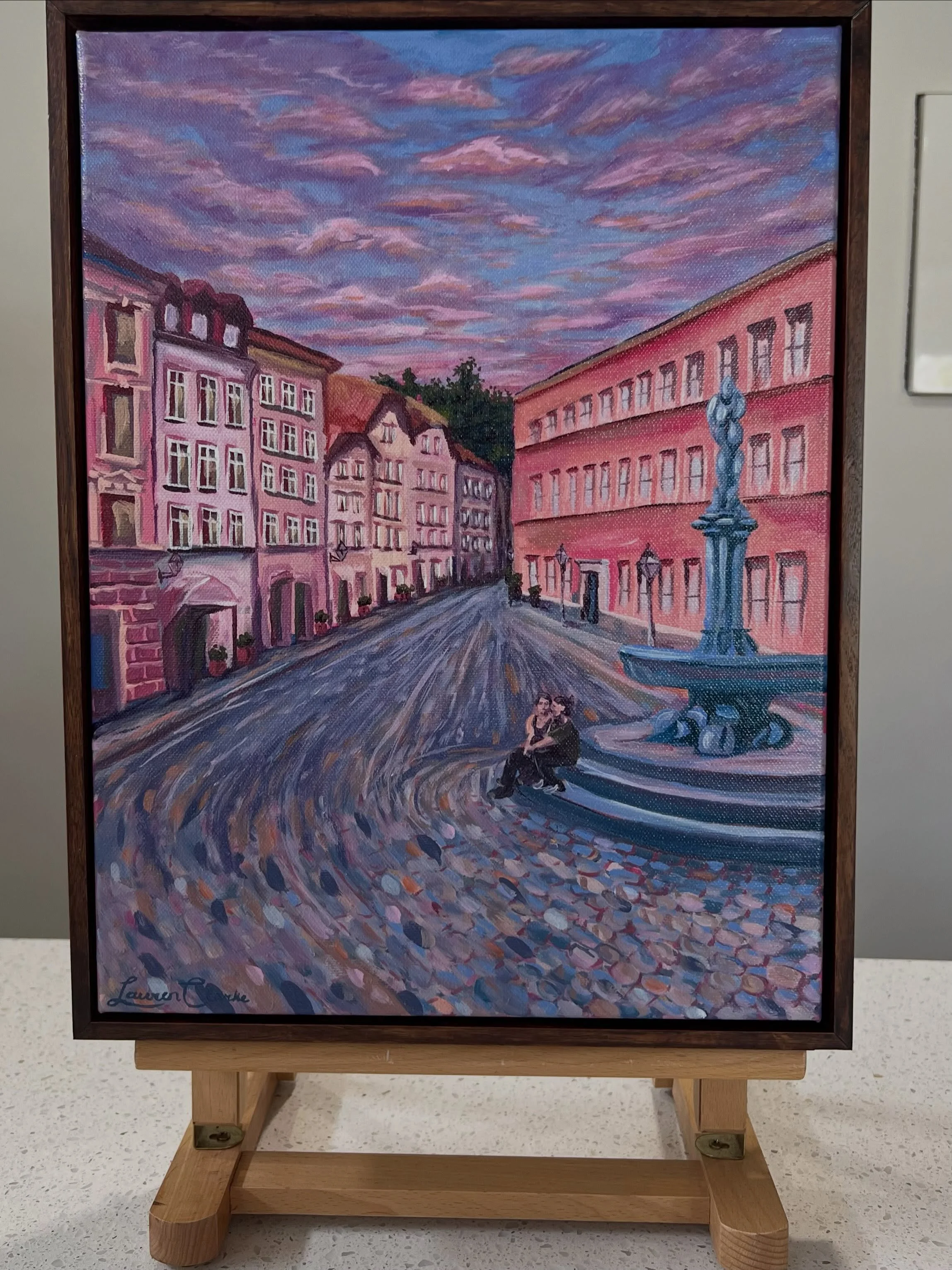 The Quiet Heart of Ljubljana, 2026

It was our first time in Slovenia, exploring the quiet lanes of Ljubljana. The evening light cast a romantic glow over the cobblestone streets.

A piece from my second solo exhibition for SALA Festival 2026, explor