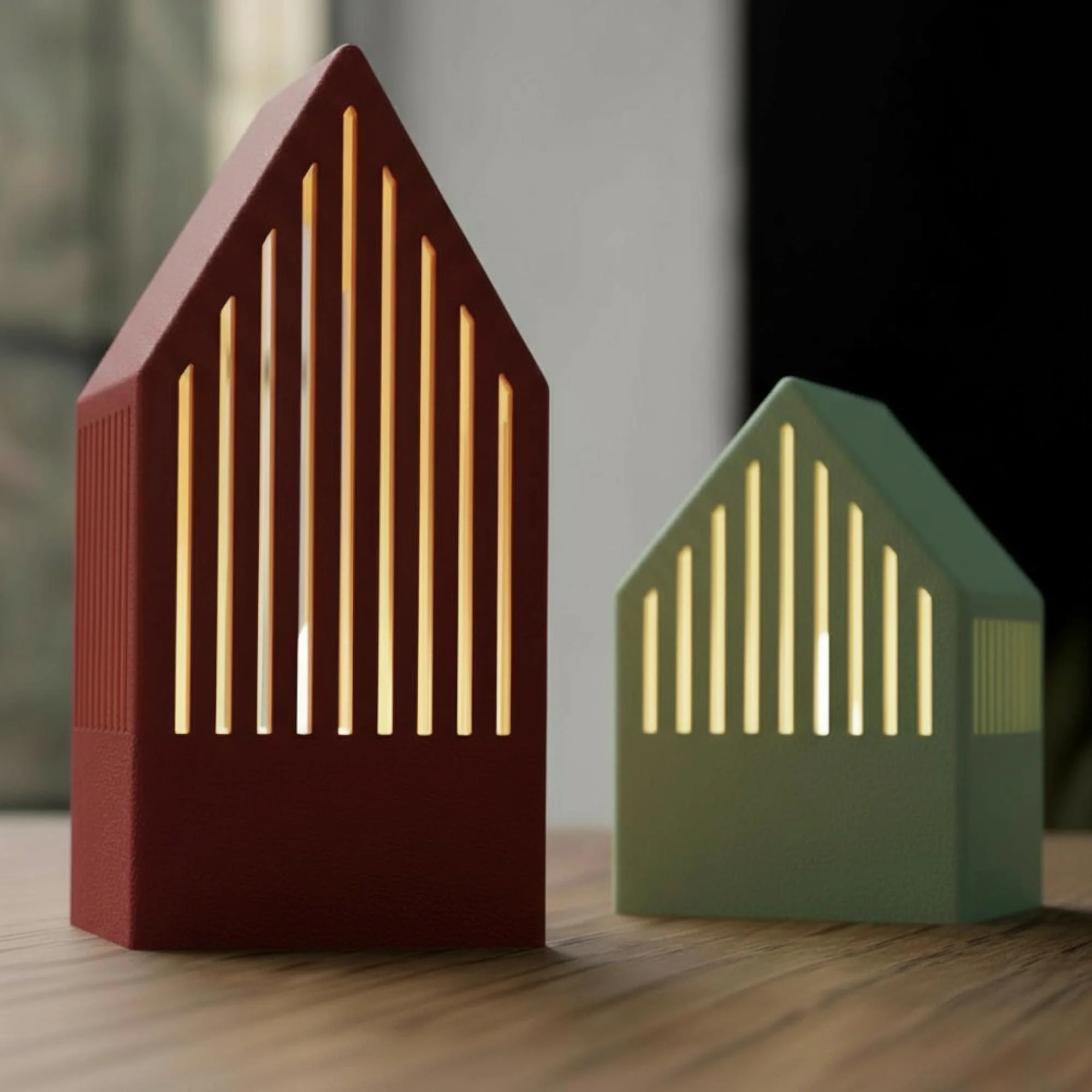 Japandi Teelichthaus Set