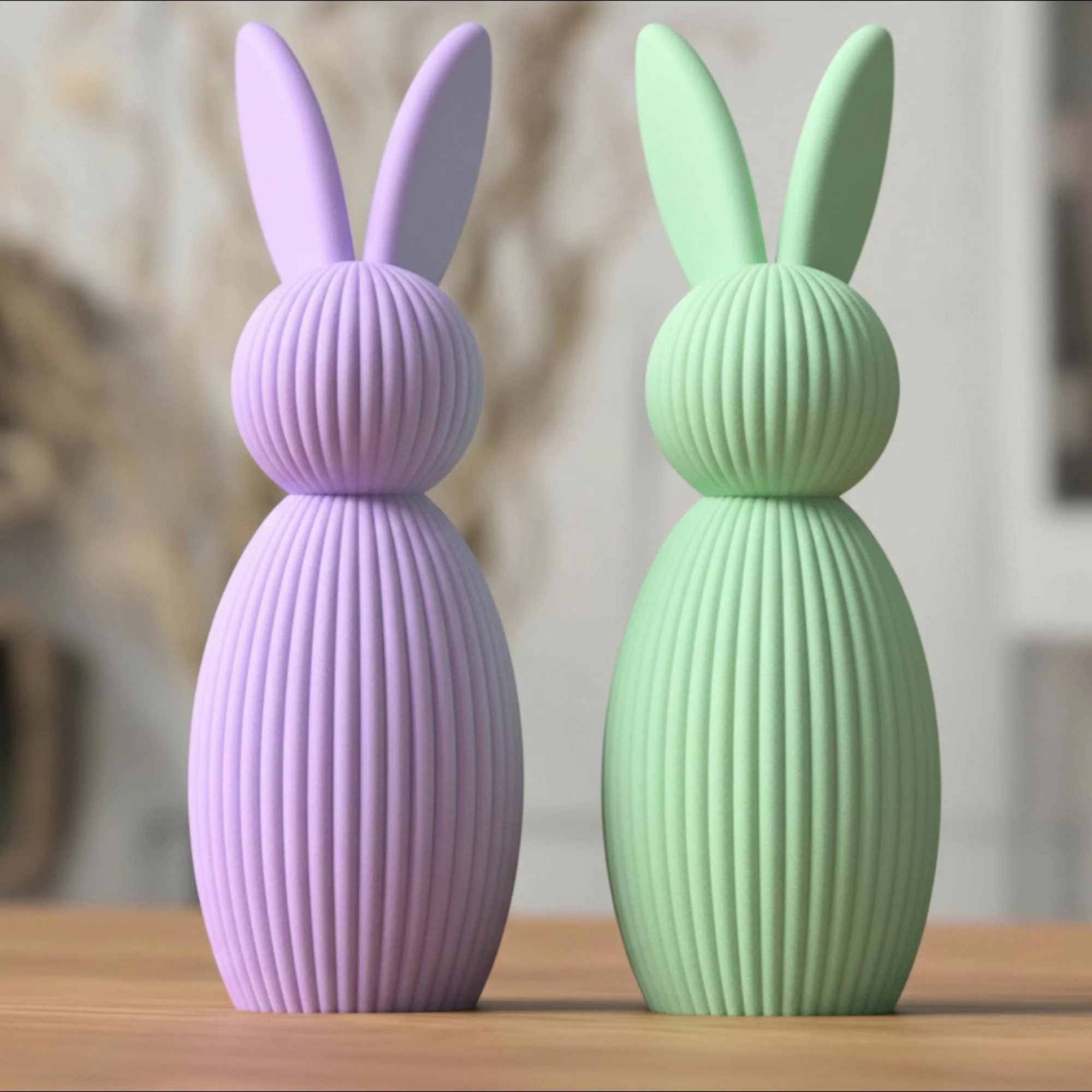 Minimalistischer Deko-Hase