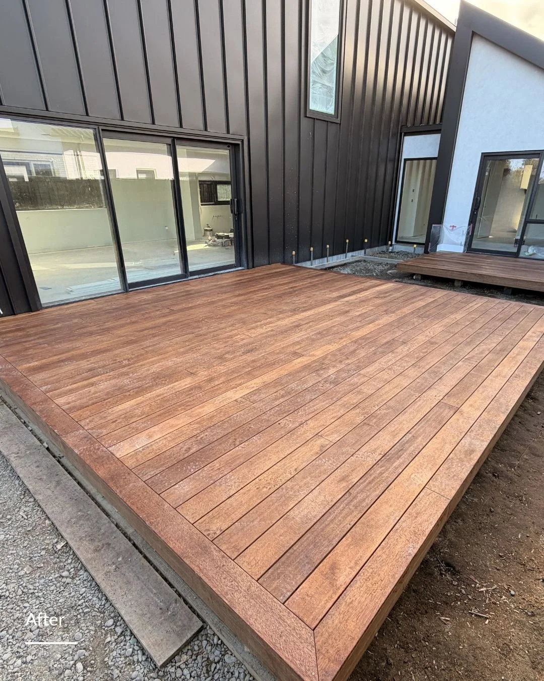 Custom Kwila Decking - Contract Build