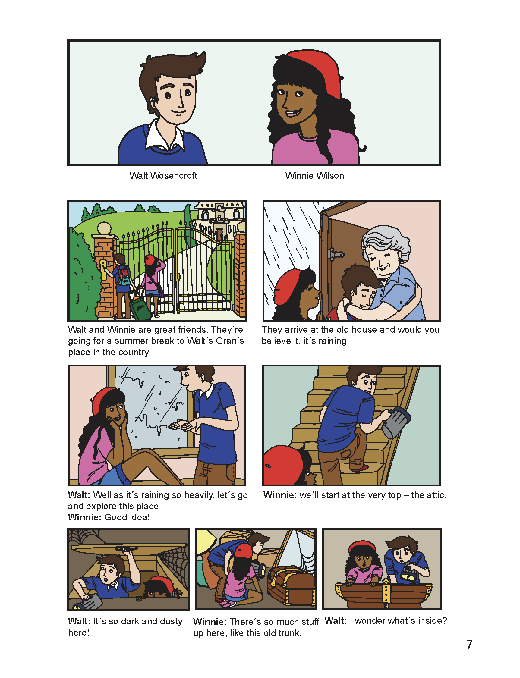 Walt and Winnie - Sample Page 2