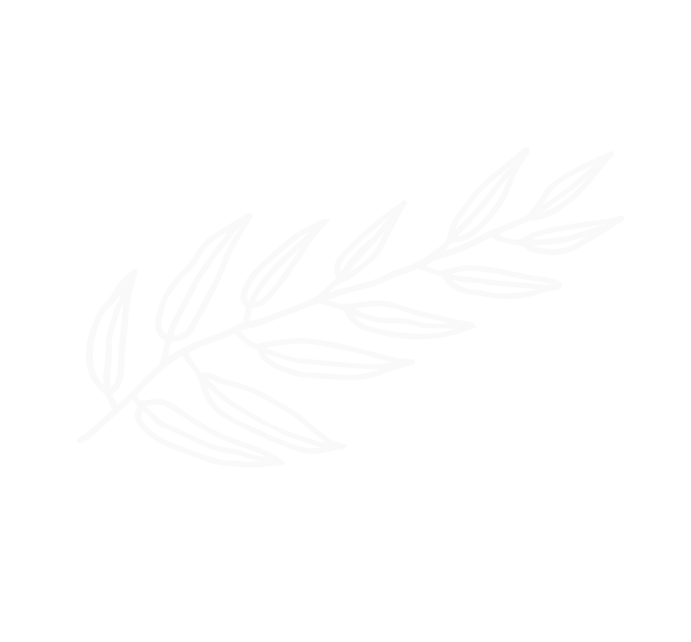 White outline of a laurel branch with leaves on a black background.