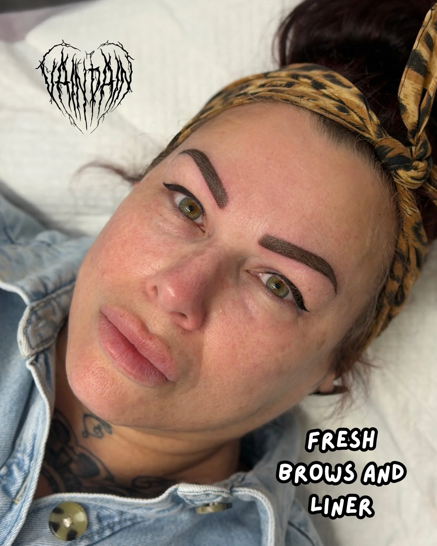 Bold liner and bolder brows for this diva x 💅

Renai had some previous brow tattooing that I normally would&rsquo;ve sent for laser but she prefers a super bold brow and didn&rsquo;t want laser, so we made it work!  We also thickened up and adjusted