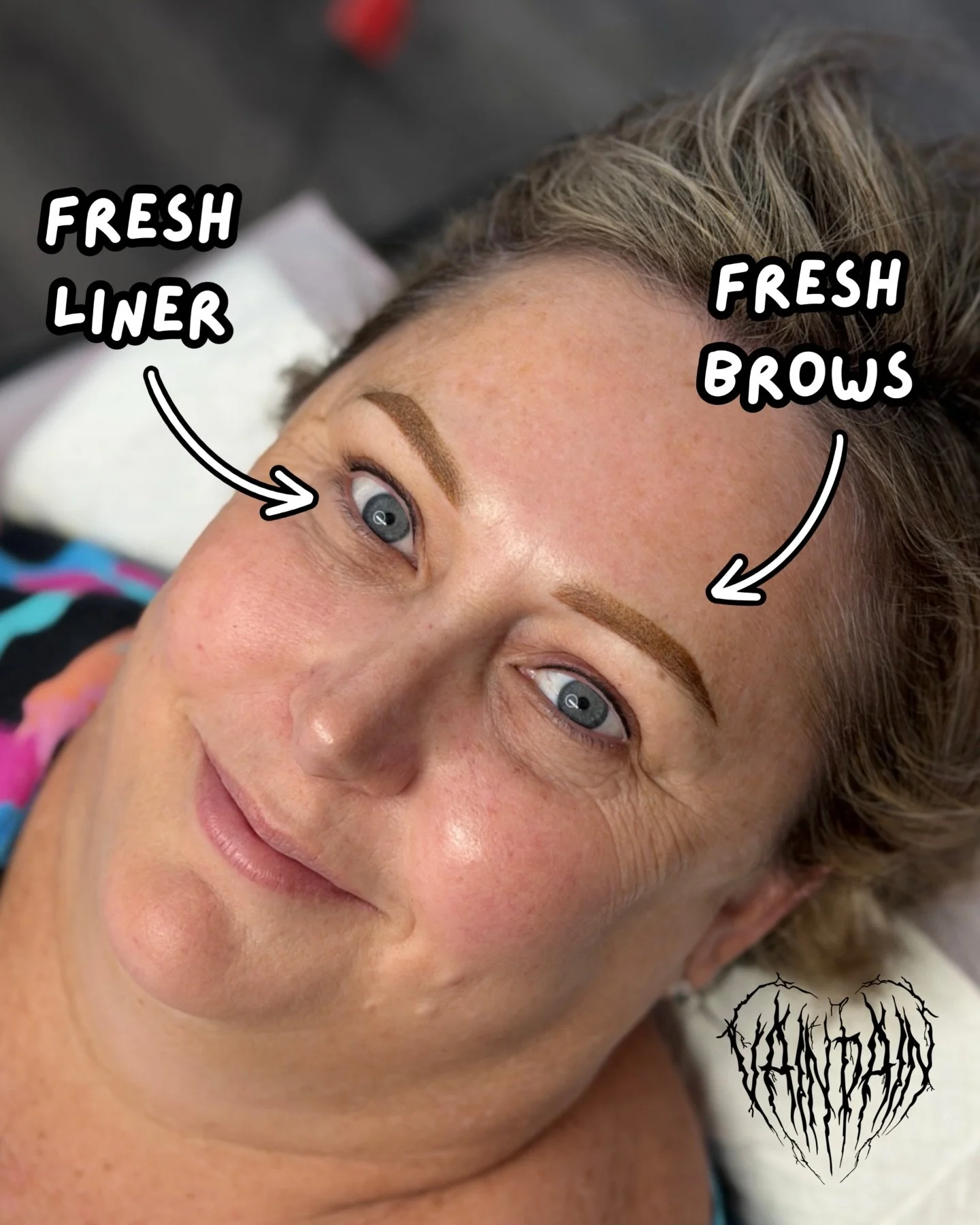 Look cute this diva is 💅✨
New brows and a lash enhancement. This appointment started out as a lash enhancement but she saw how good my brows healed and decided she wants hers done aswell 🖤

Service: Ombr&eacute;/Powder Brows and Top Lash Enhancemen