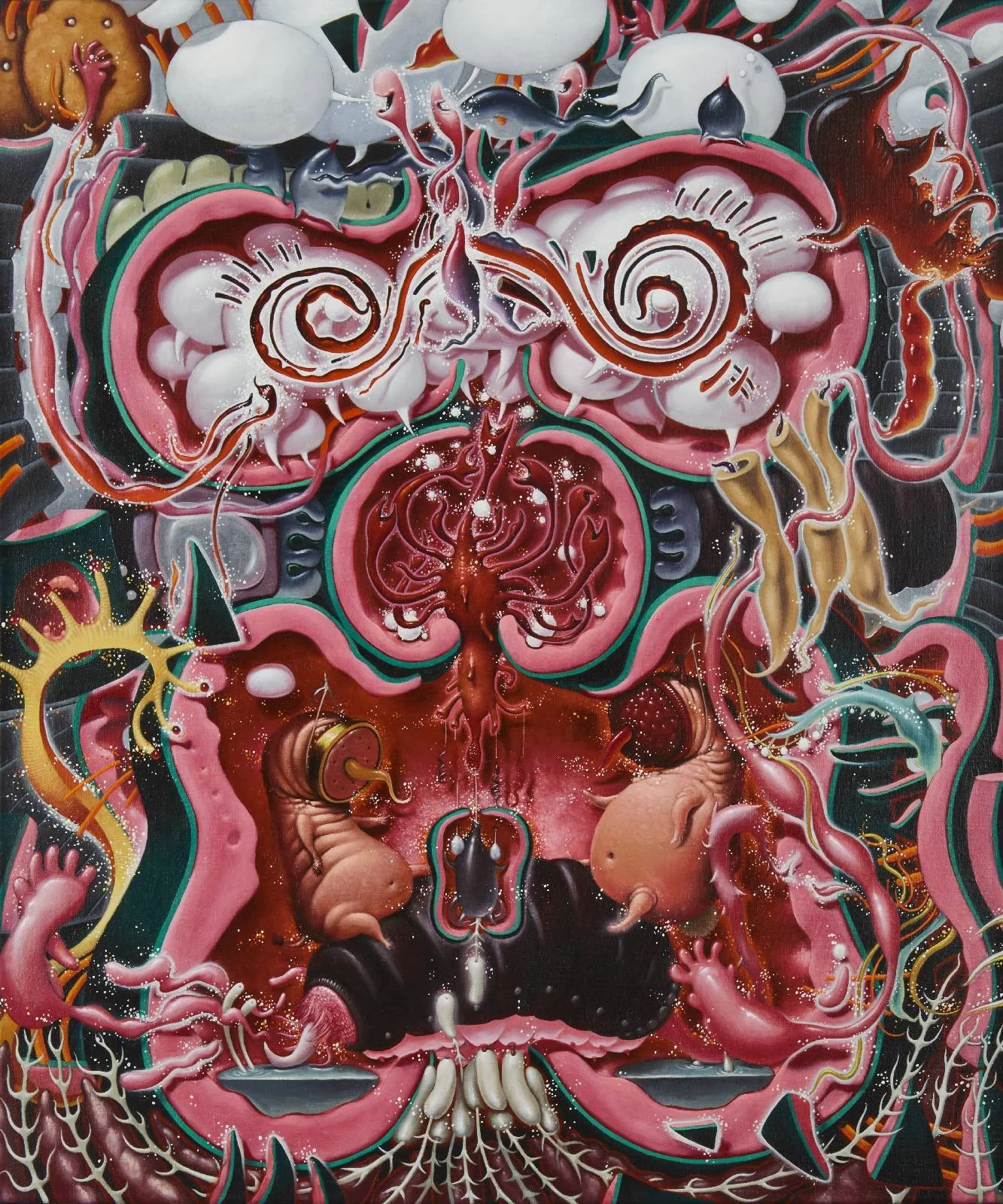 2021 God Save The Homunculus,60x50cm,oil on linen..jpeg