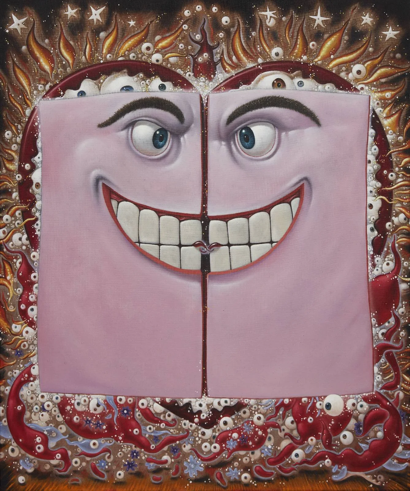 2023 January's Kiss.60x50cm.oil on canvas..jpg
