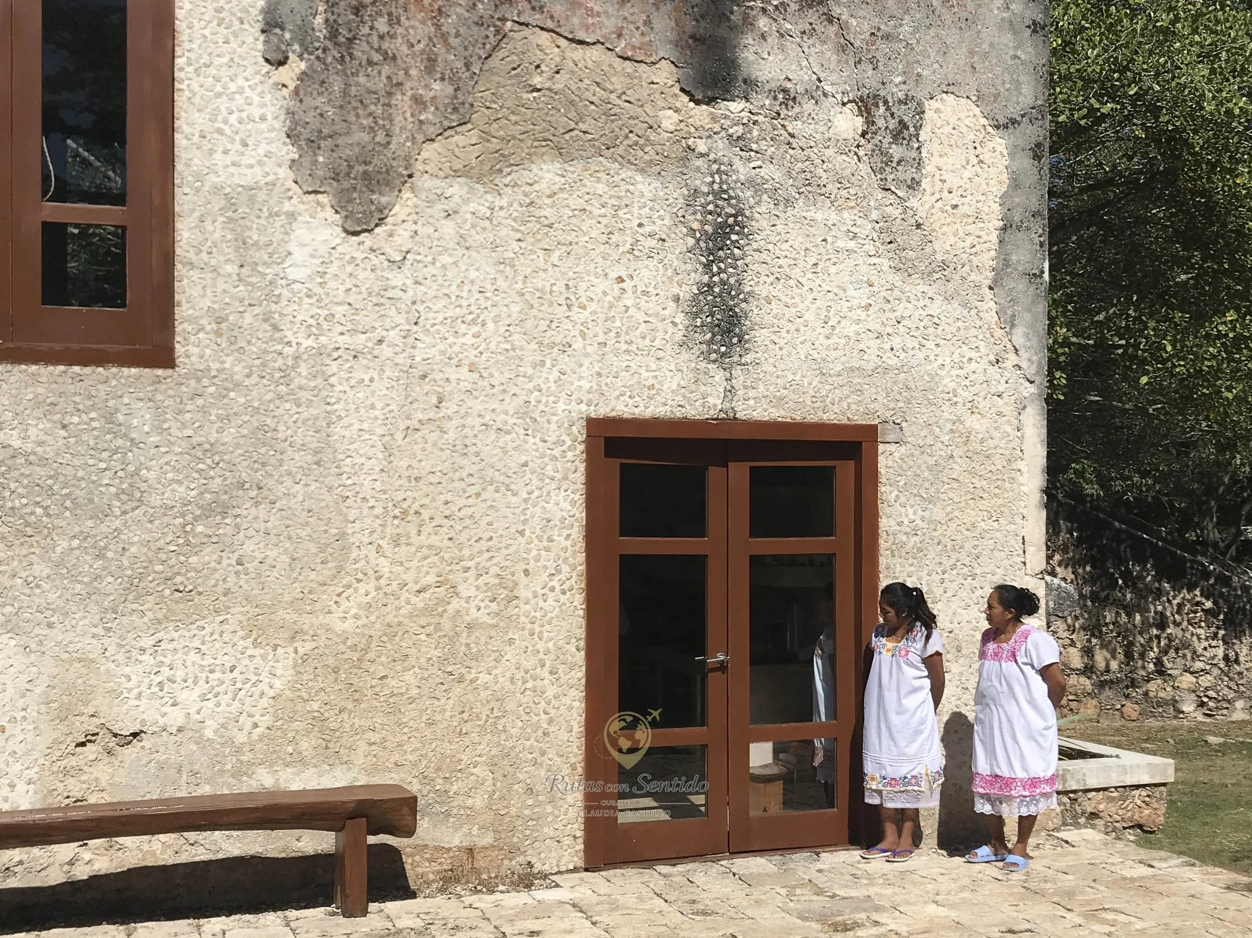 Mestizas en hacienda yucateca, hacienda Hamche