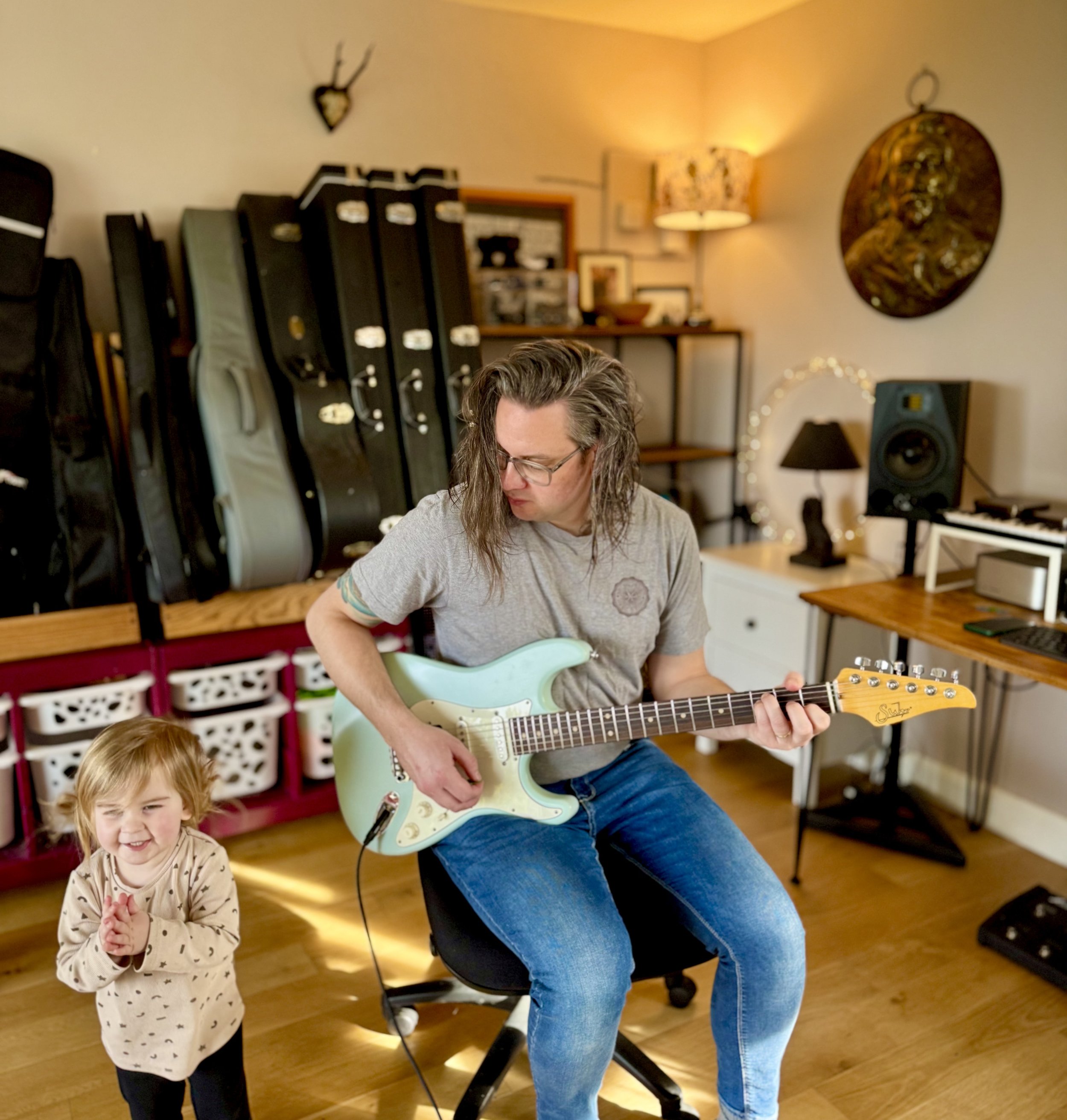  A little help from my number one fan