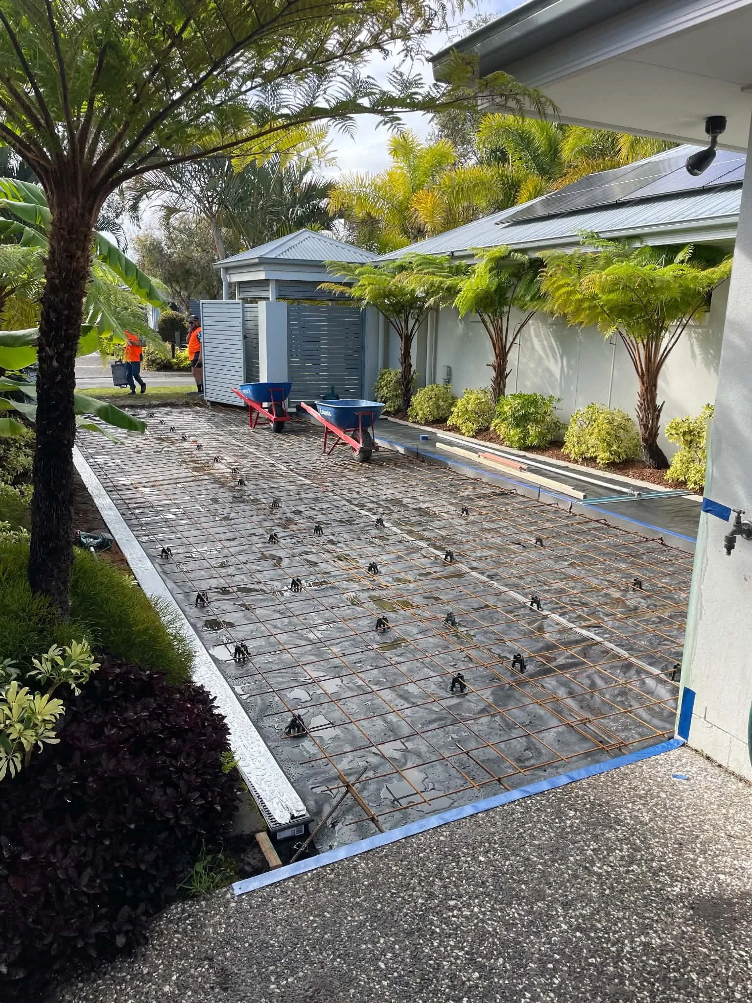 Concrete Slab Prep - Pelican Waters
