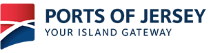 Ports of Jersey logo with slogan 'Your Island Gateway'
