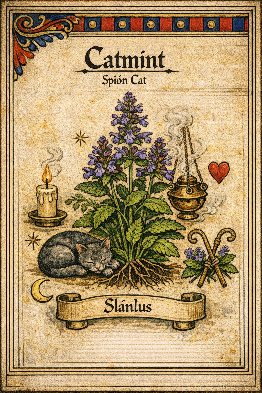 Medieval manuscript  catmint.png