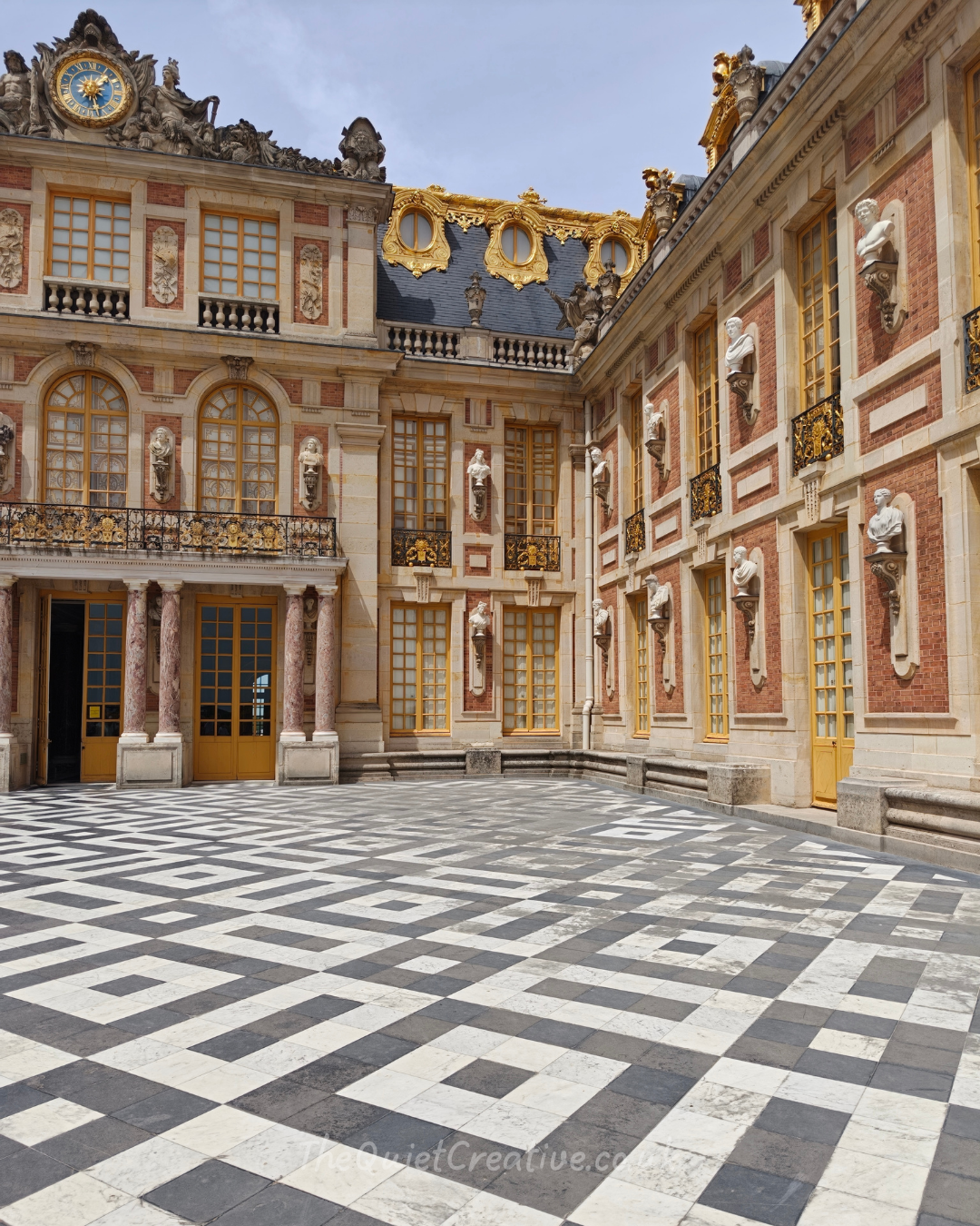 Cour de Marbre of The Palace of Versailles