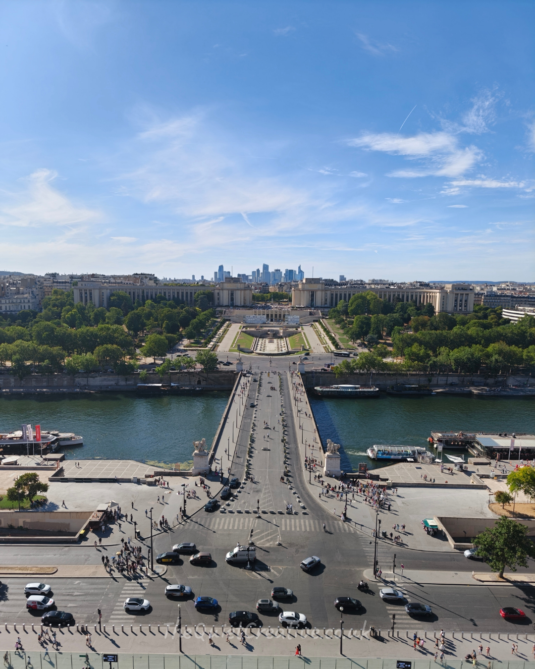 Across the Pont d'lena