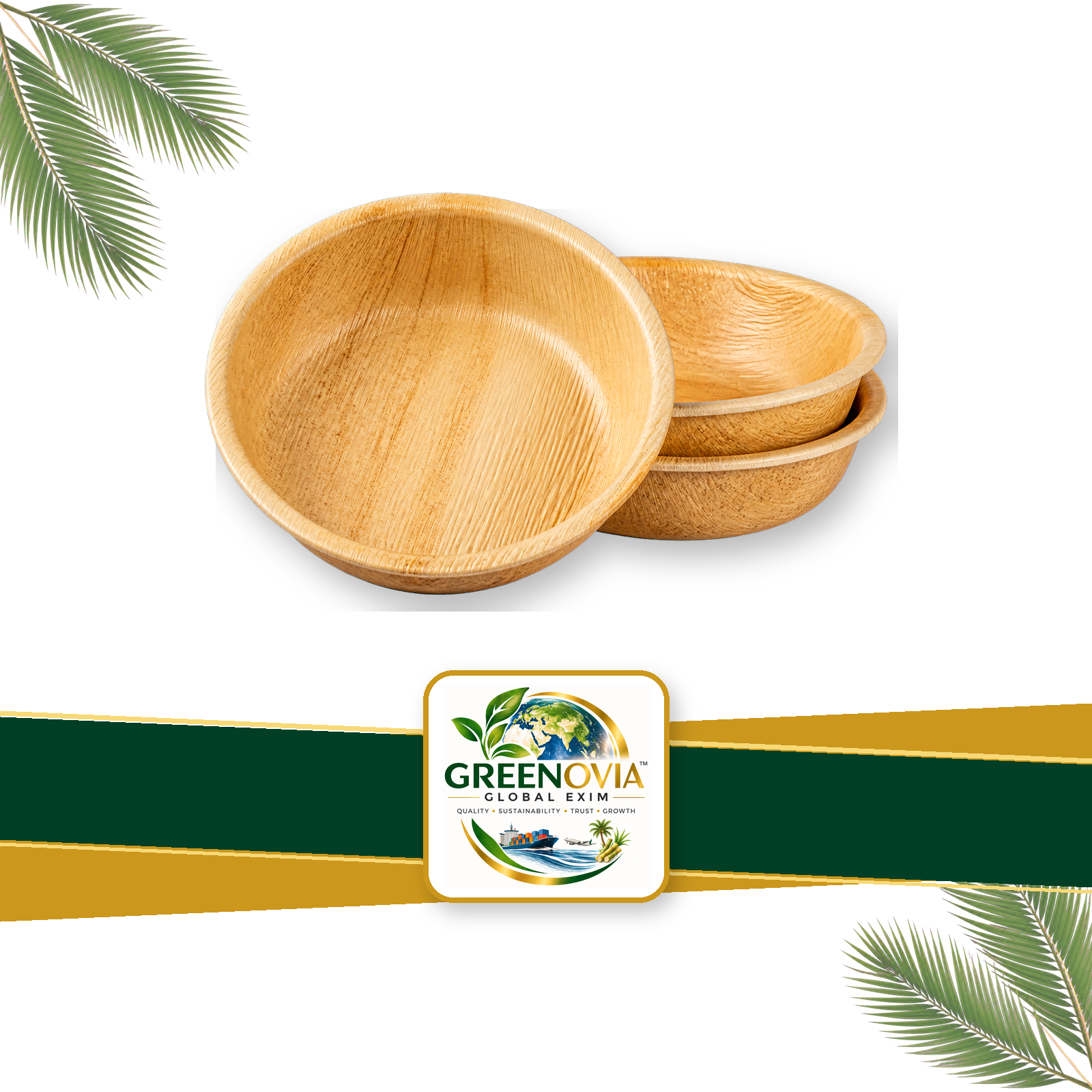 ARECA SERVING BOWLS