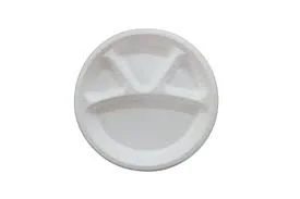 BAGASSE 4CP ROUND PLATE