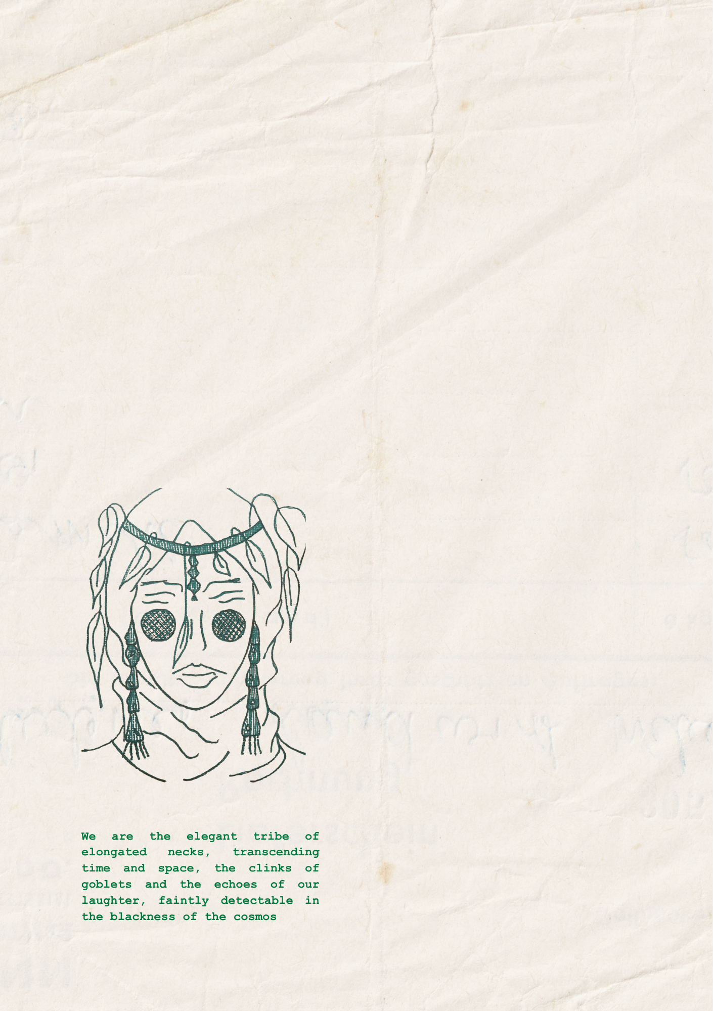 Earth Girl A5 PRINT