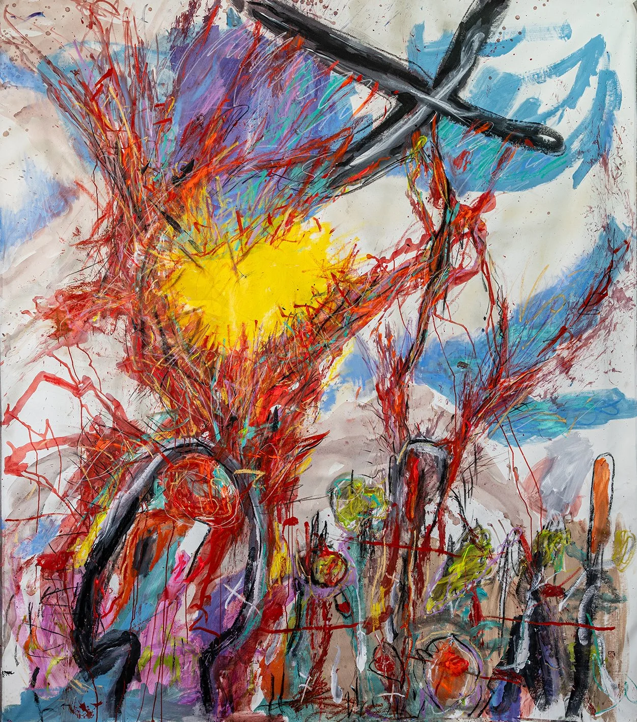 Gaza. 2024. Técnica mixta. 250x210 cm.jpg