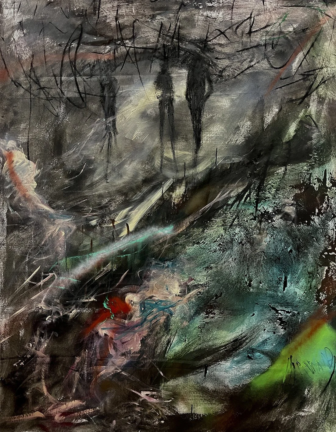 Túnel. 2022. Técnica mixta. 158 x 120 cm.jpg