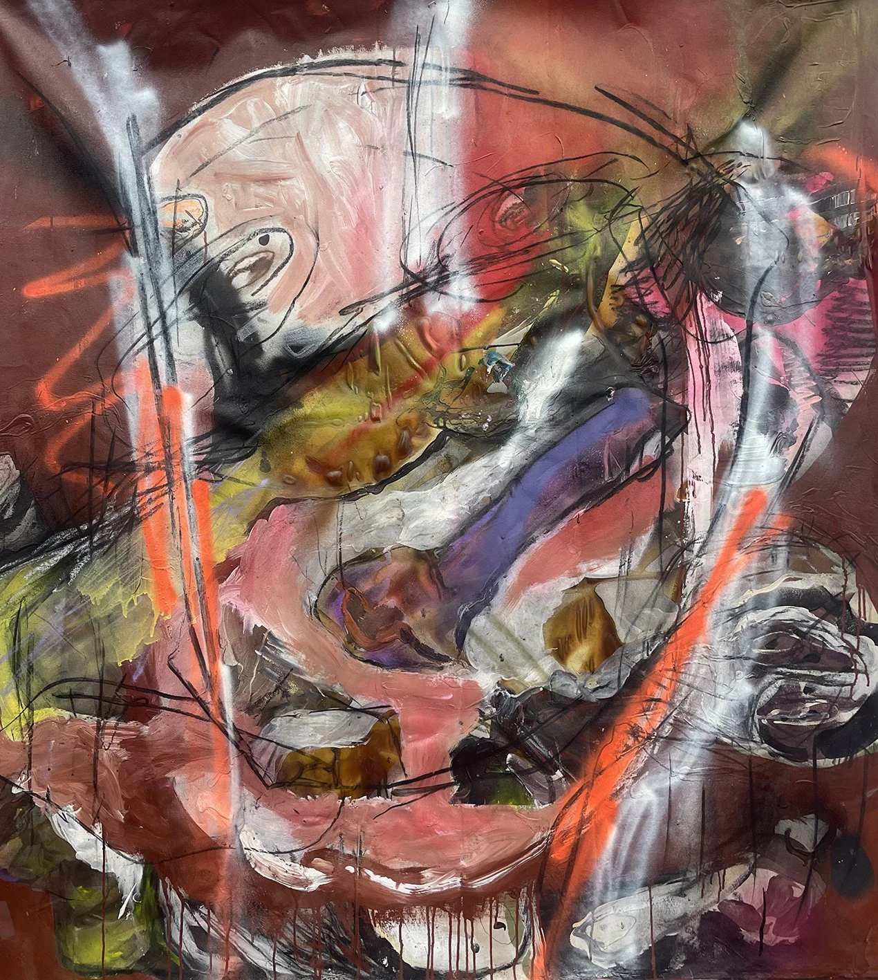 Arturito. 2025. Técnica mixta. 140x130 cm.JPEG