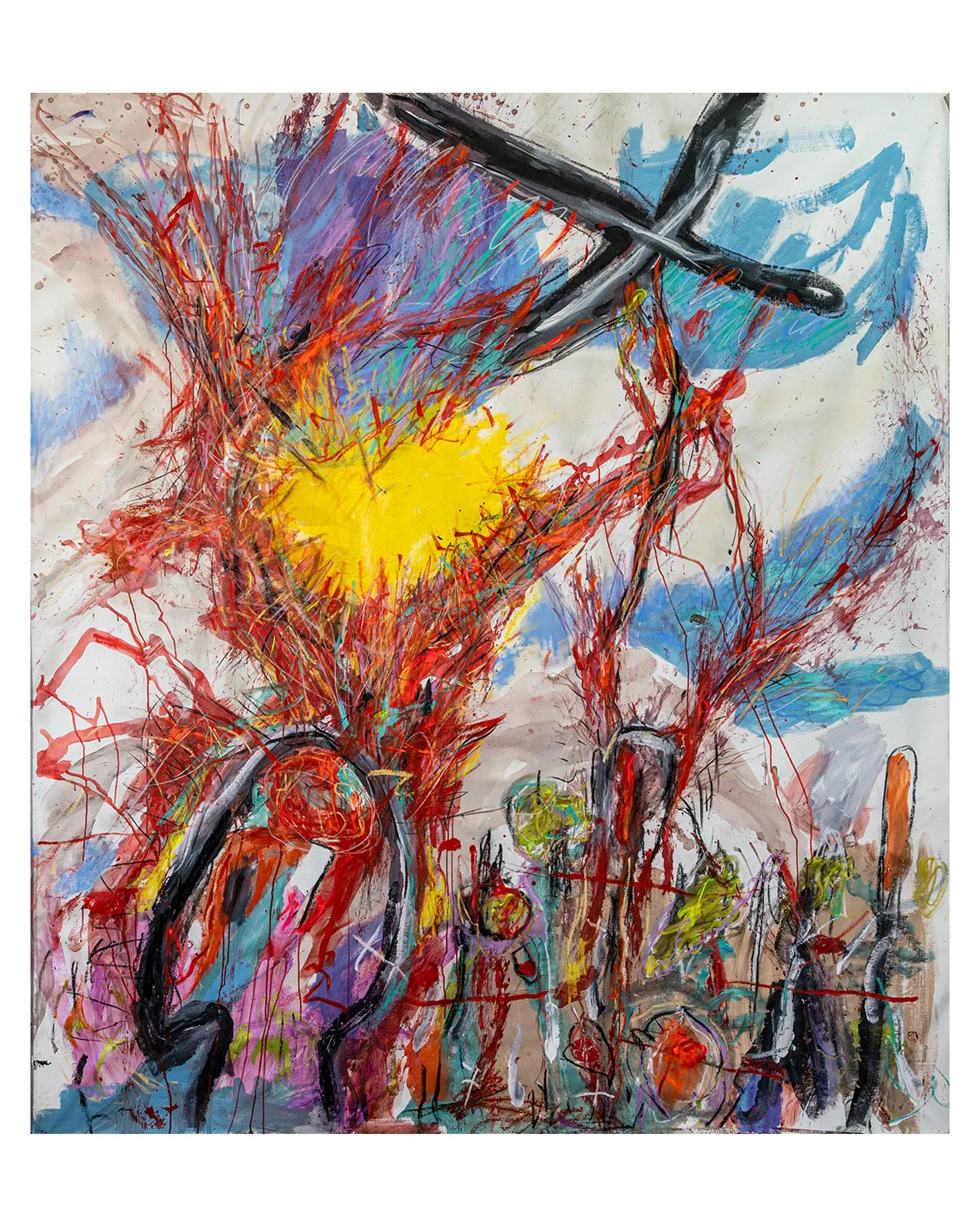 Gaza. 2024. Técnica mixta. 250x210 cm (fondo).jpg