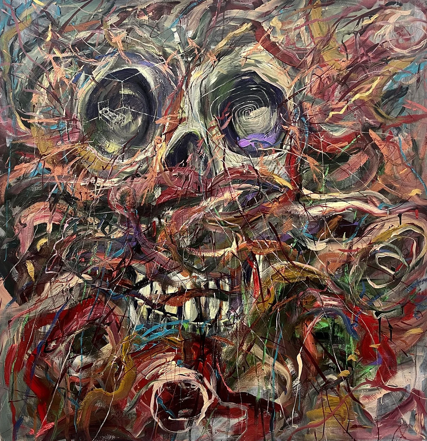 Hora. 2023. Técnica mixta. 151x149 cm.jpg