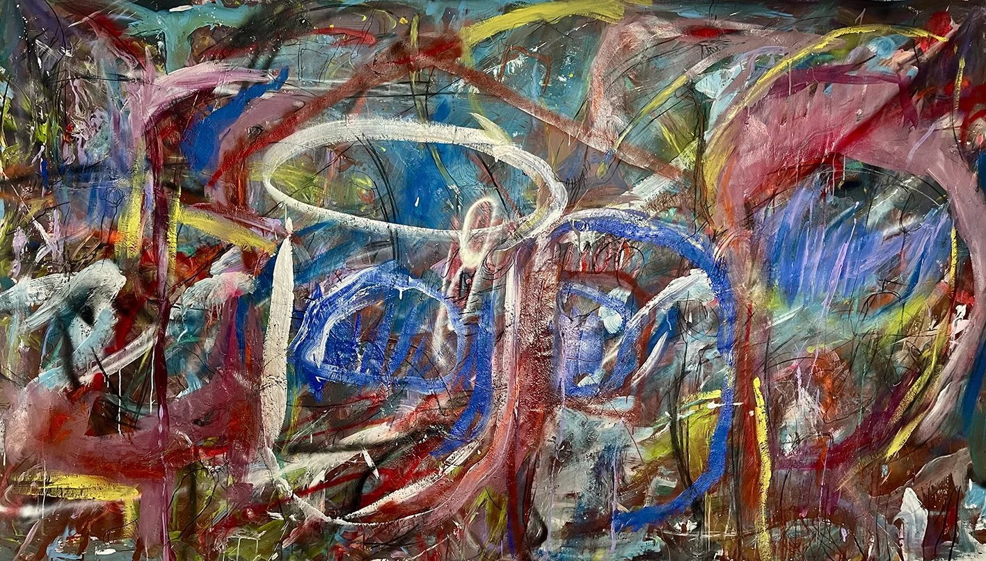 Blue Room. 2025. Técnica mixta. 178x320 cm.JPEG