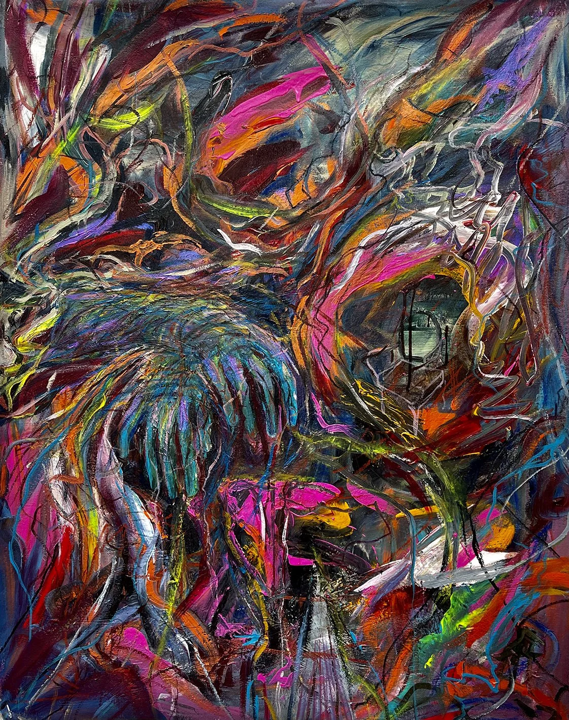 Paciencia. 2023. Técnica mixta. 100x80 cm.jpg
