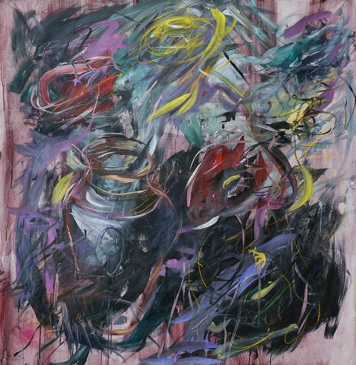 Fiesta. 2023. Técnica mixta. 153 x 115 cm.jpg