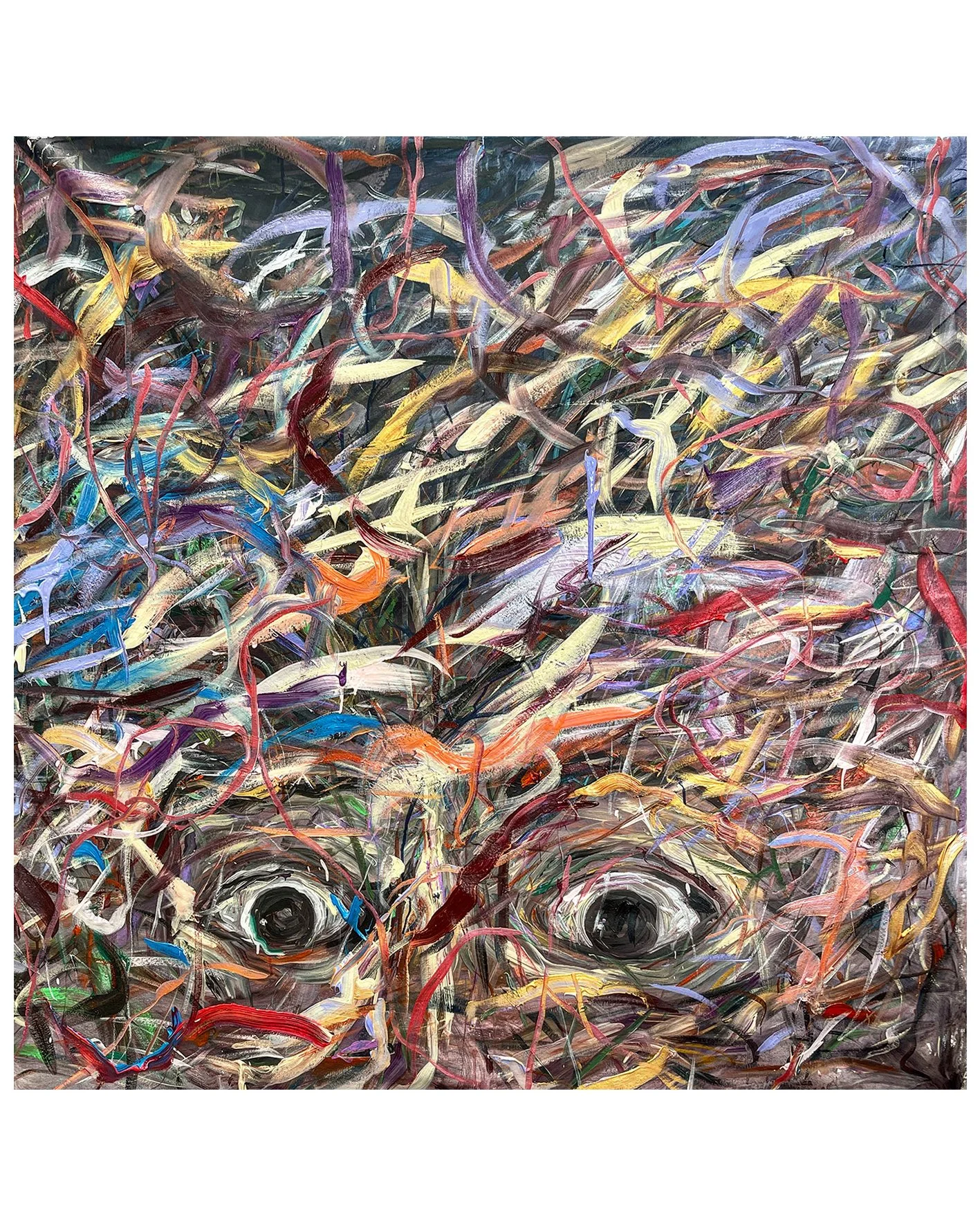 Miedo. 2023. Técnica mixta. 151x151 cm (fondo).JPG