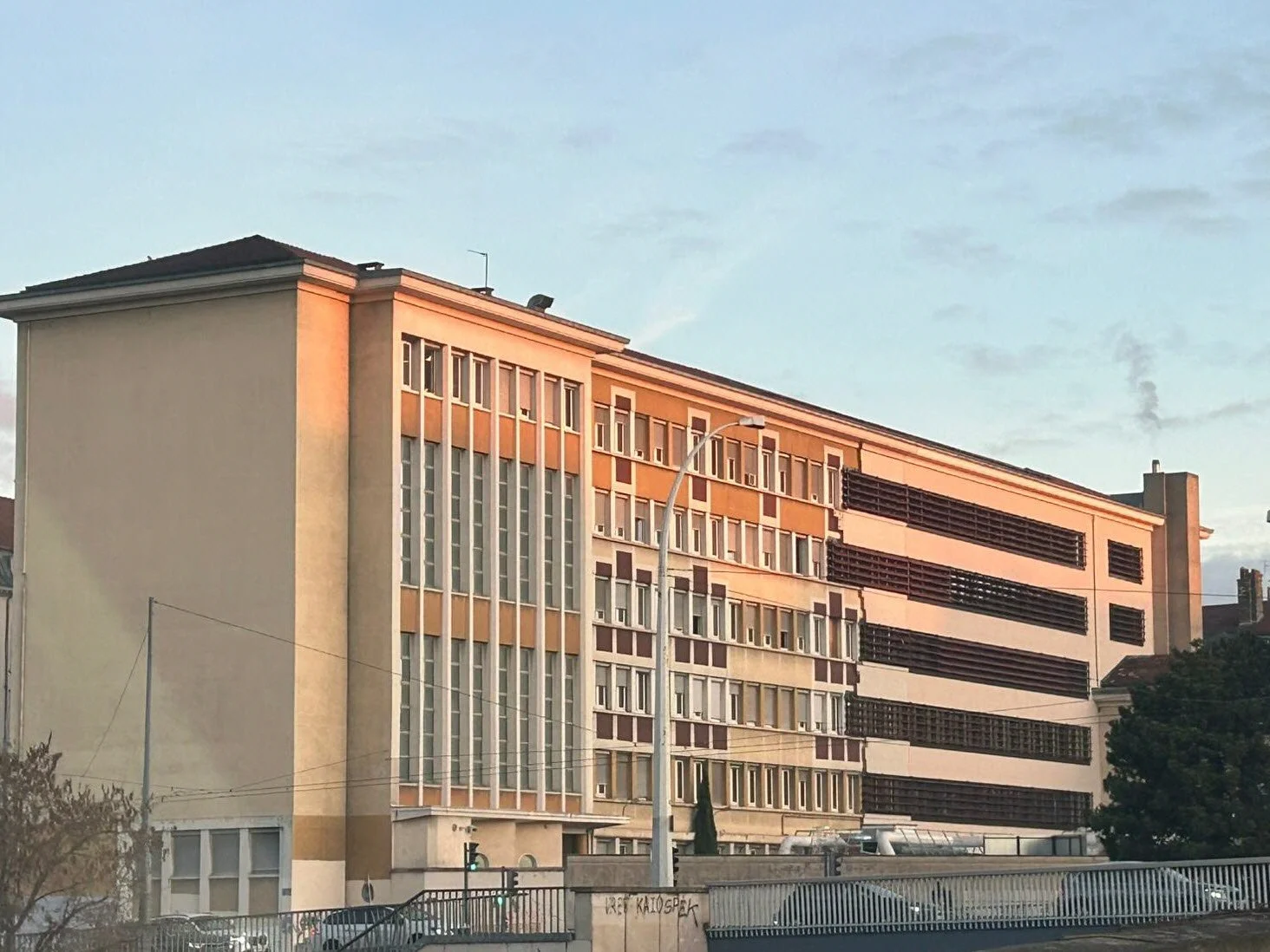 Le lycée Récamier à Lyon