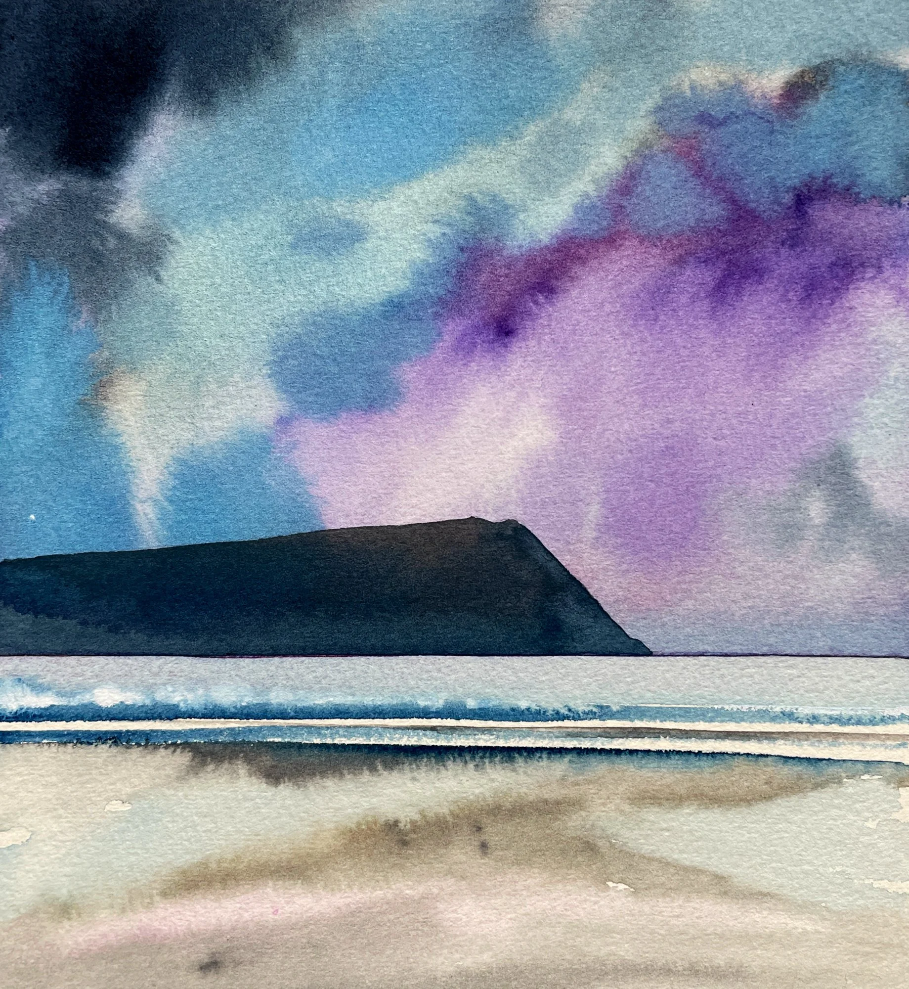 Beach and Clouds