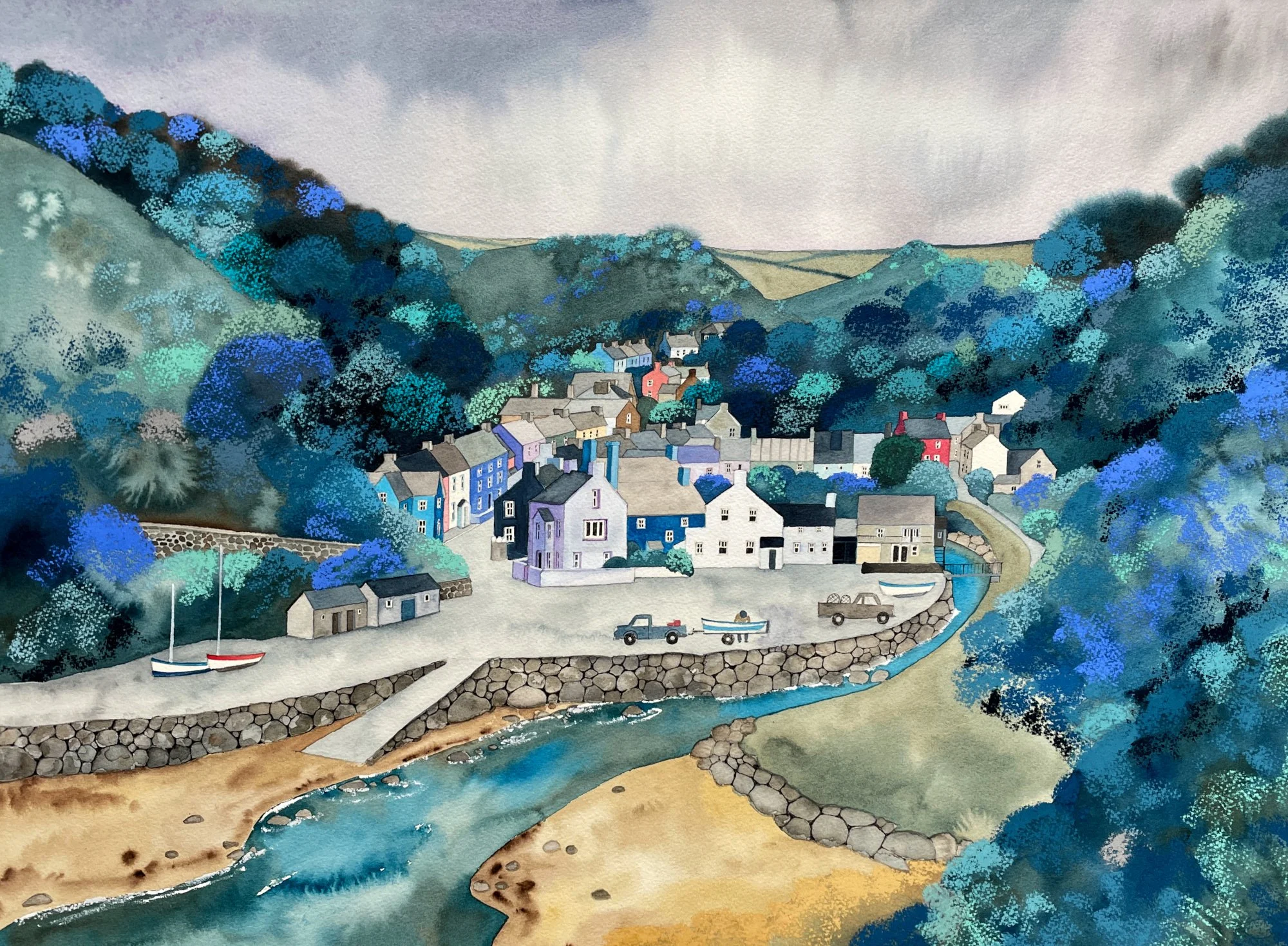 Solva in Blues