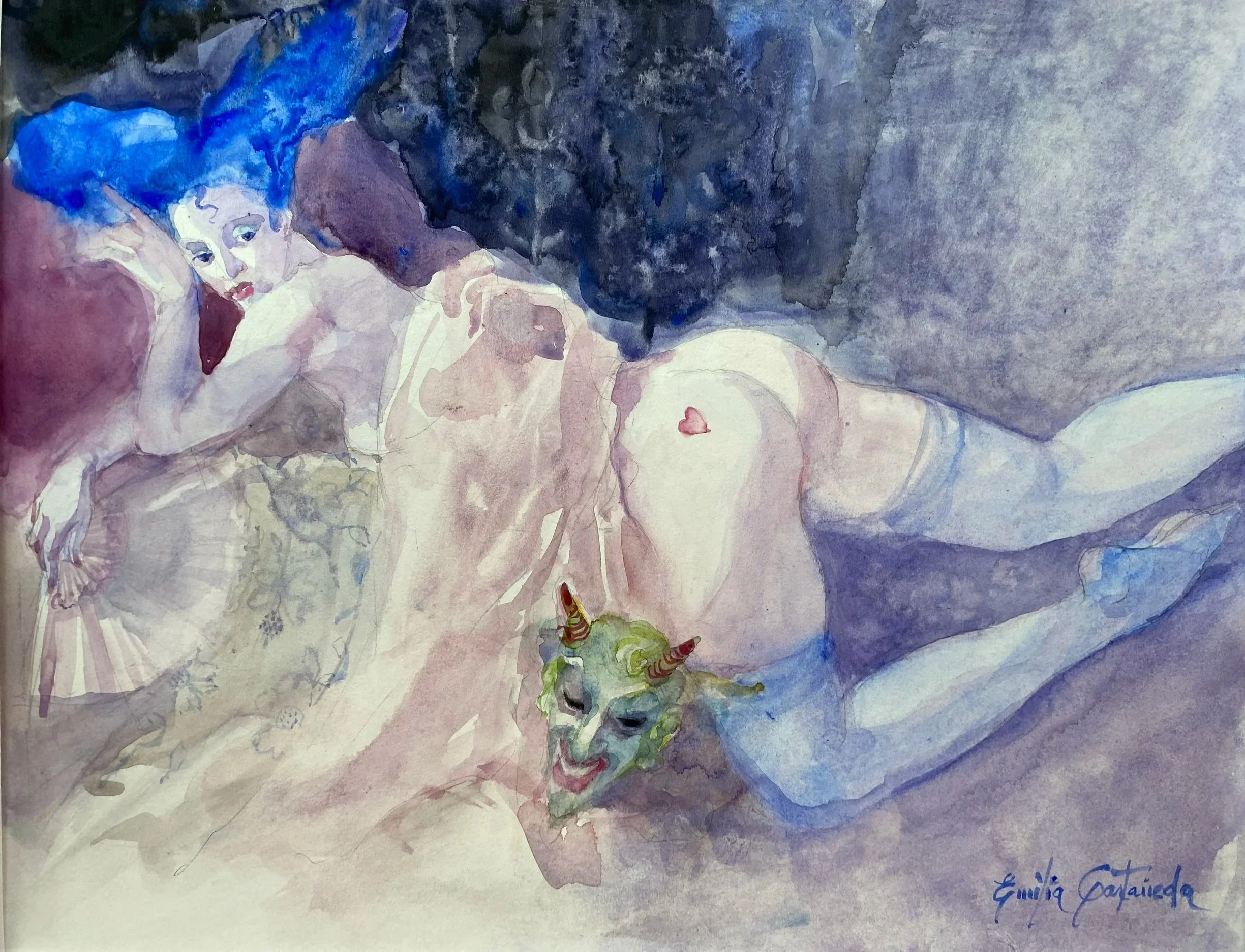 El Diablo Escondido / 40x33