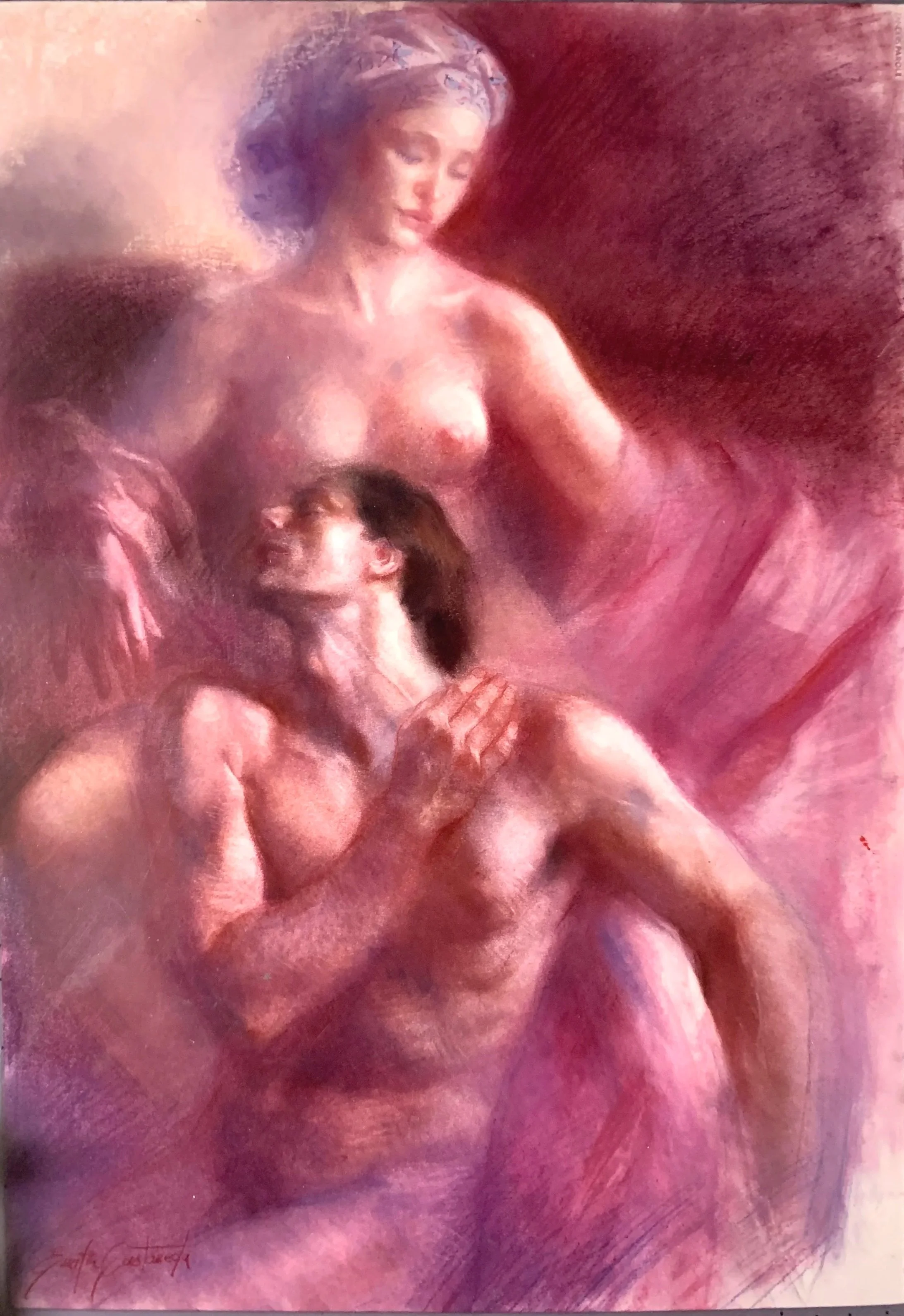 Callado y Encendido / 71x53