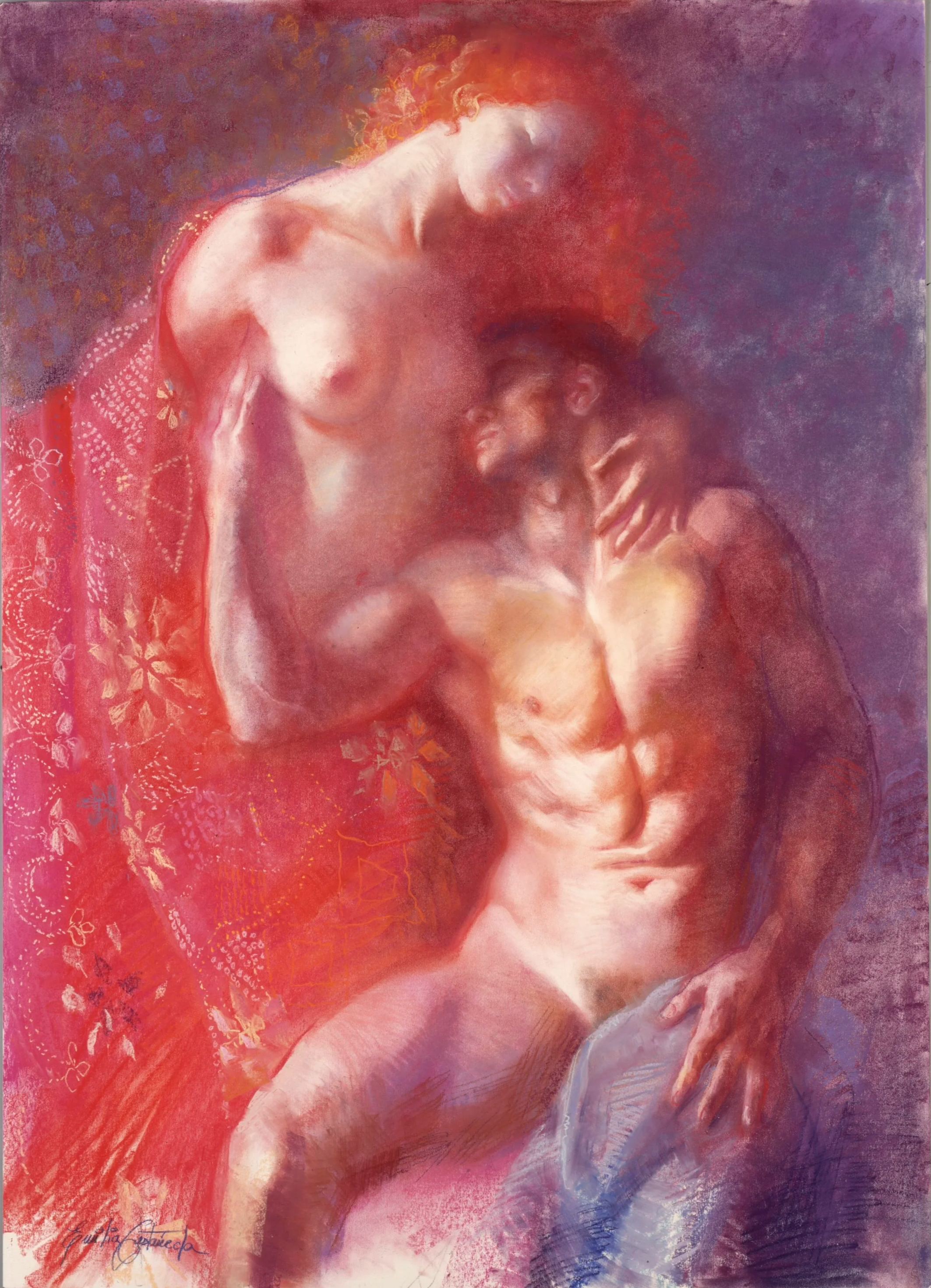 Inclina el Hombre su Corazón / 100x53