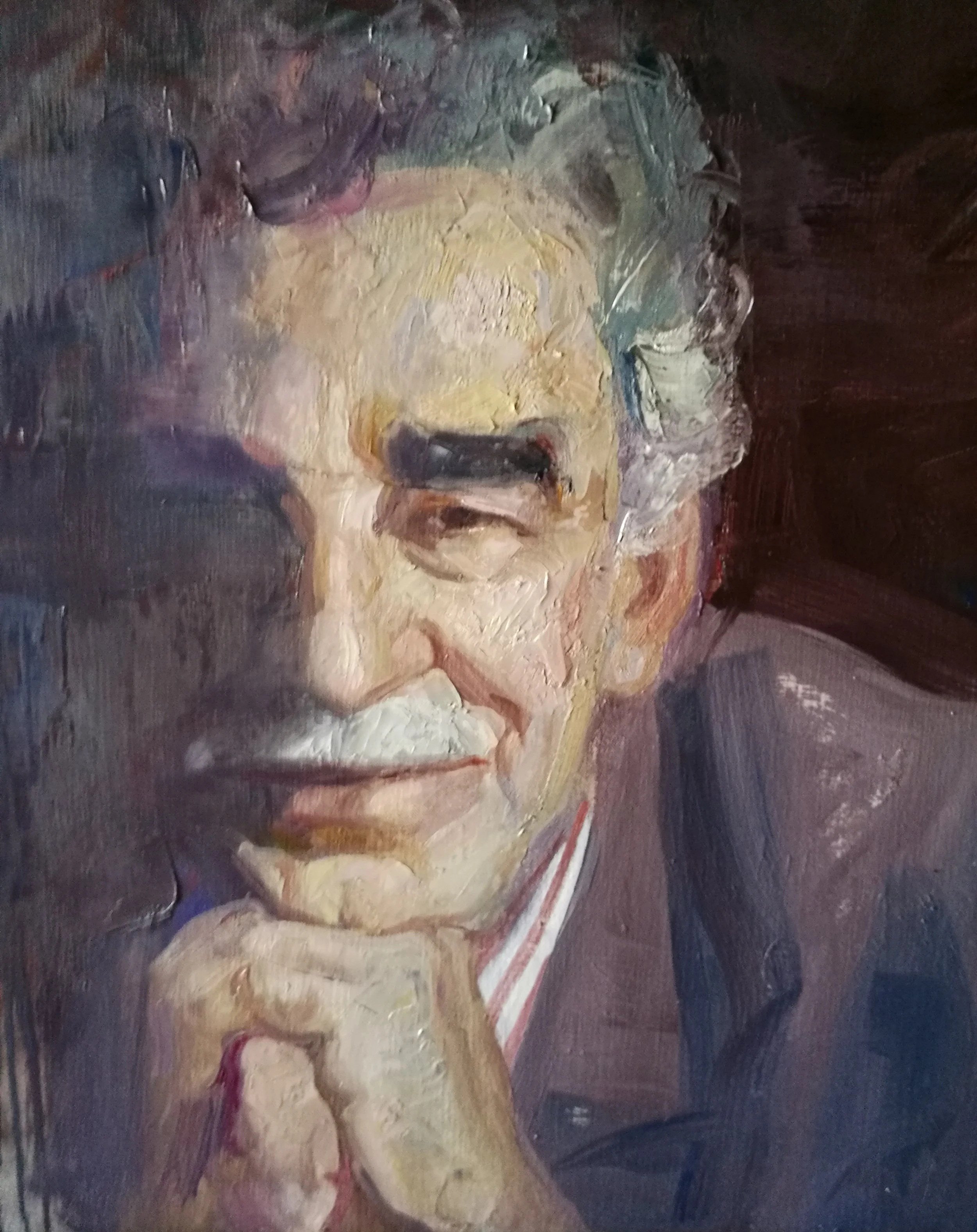 Retrato Gabriel García Marquez