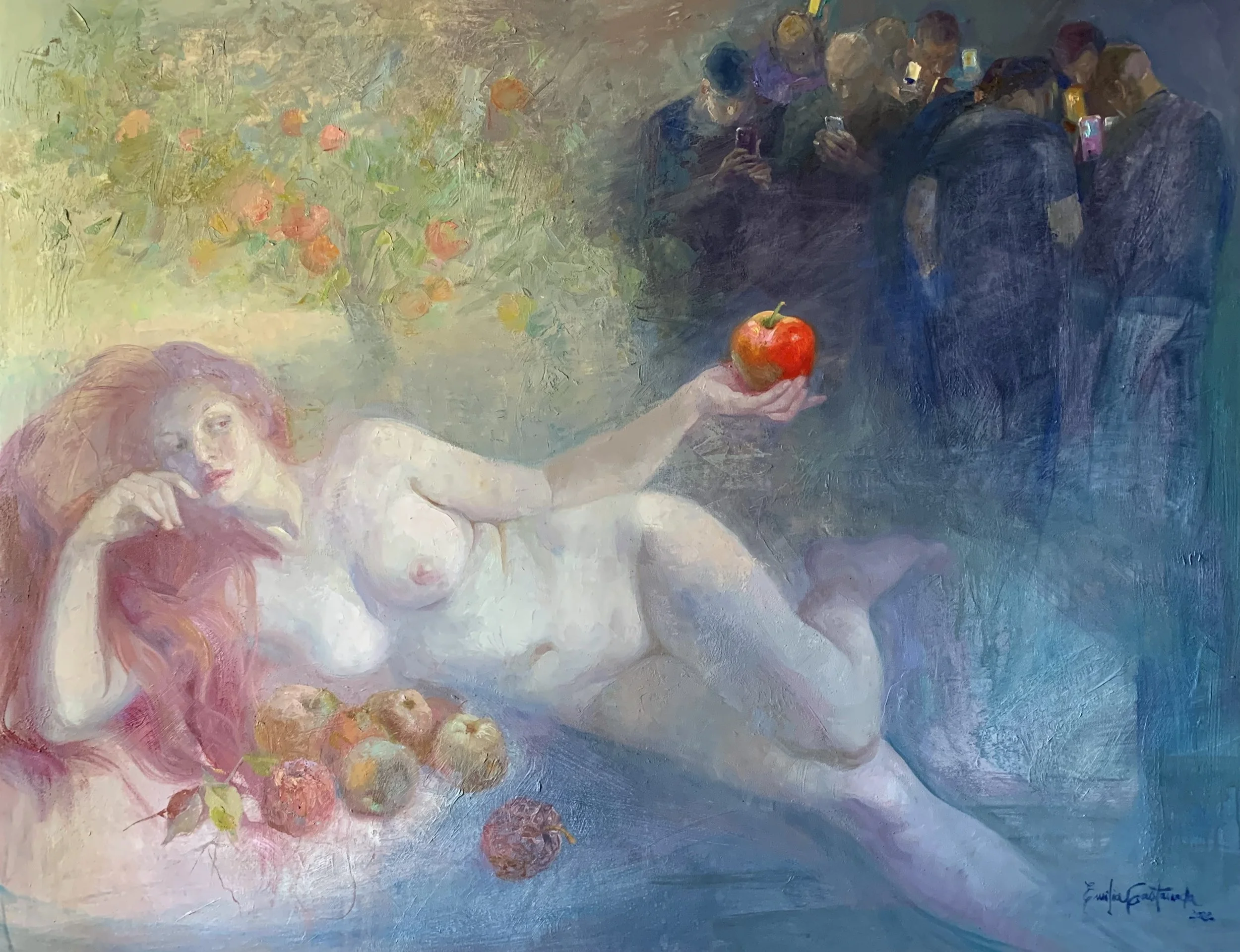 Eva en el Paraiso Perdido / 162x130