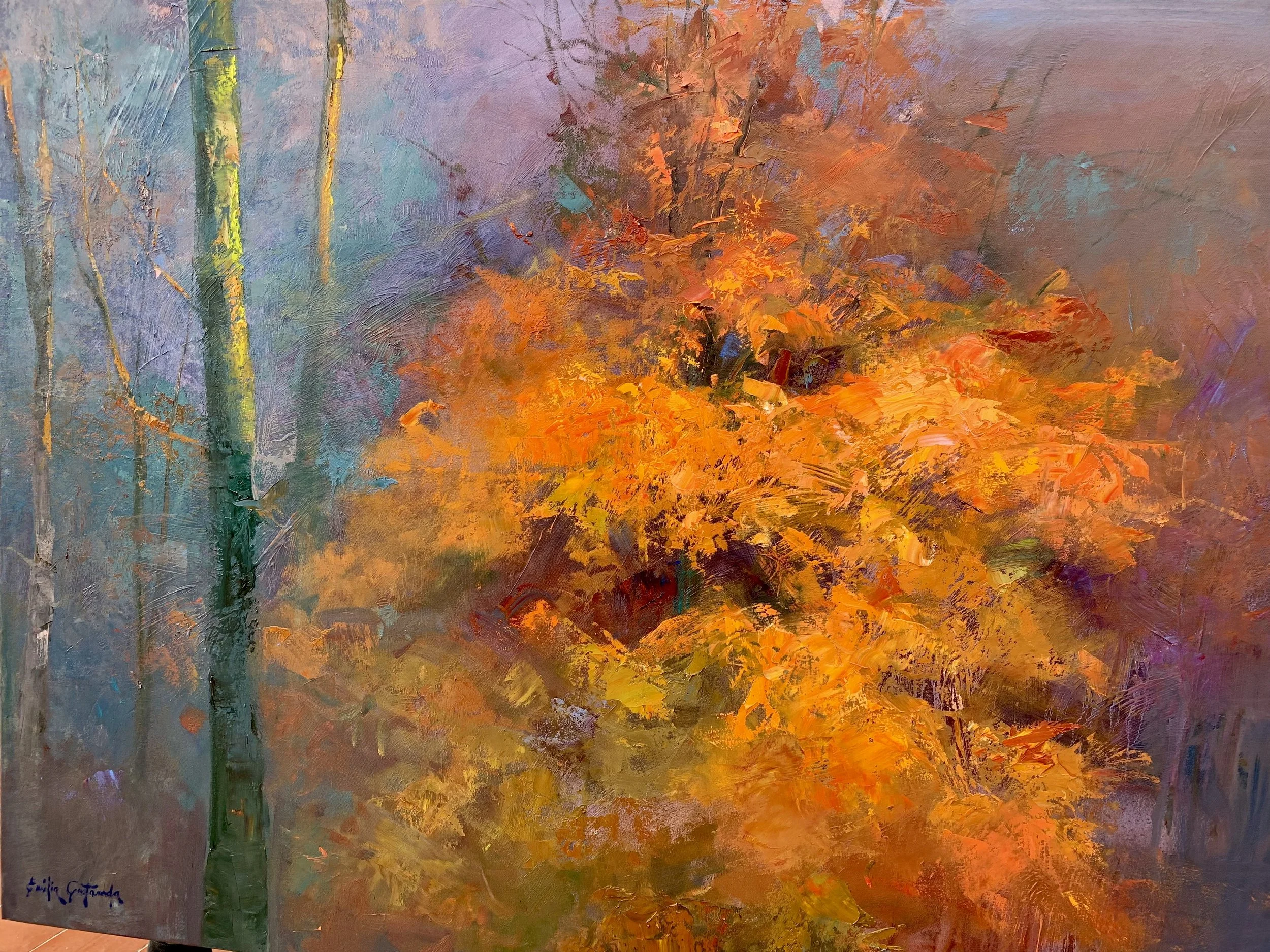 Los Últimos Rayos de Sol / 146x114