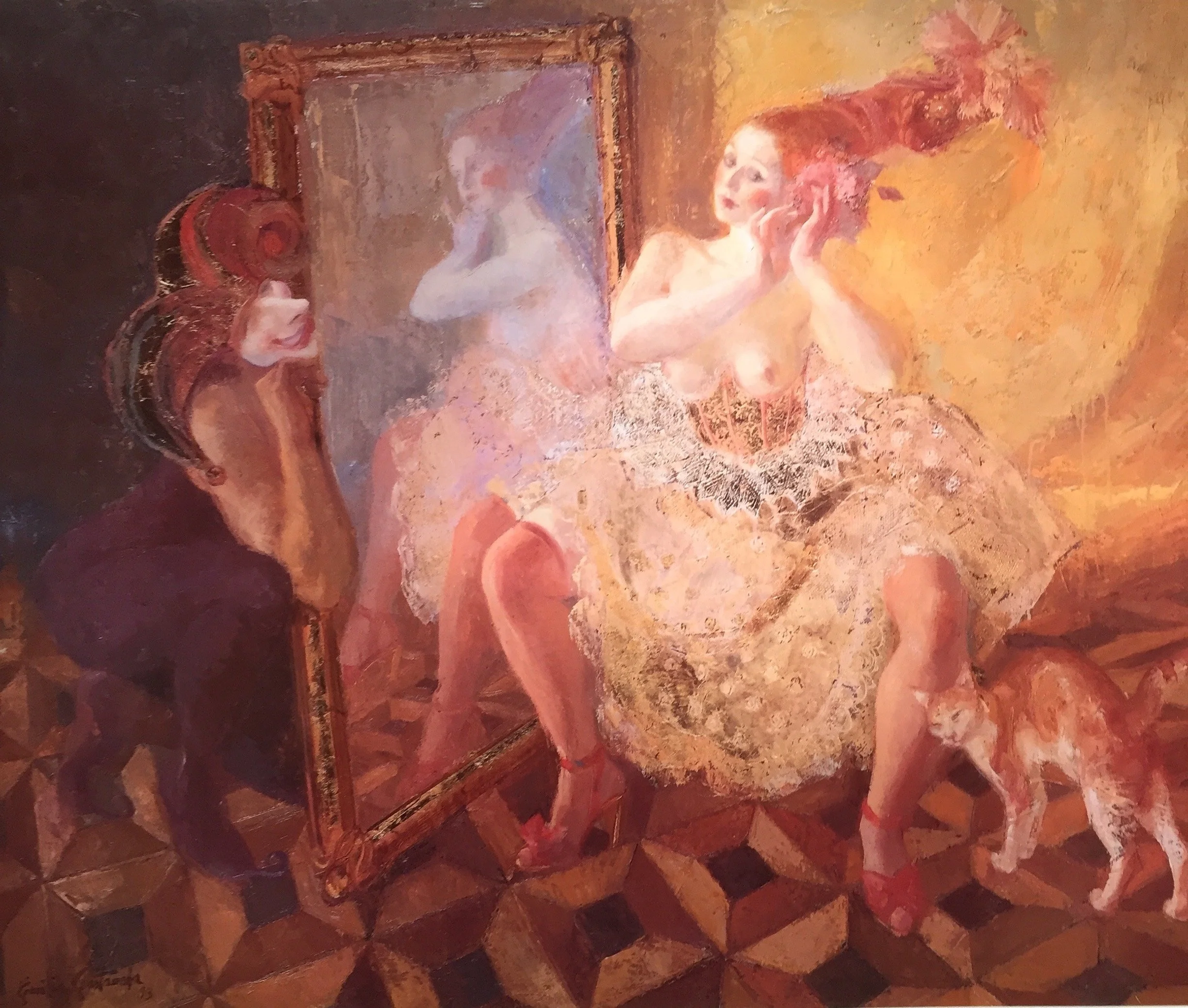 La Dama y el Alerquin 146x114