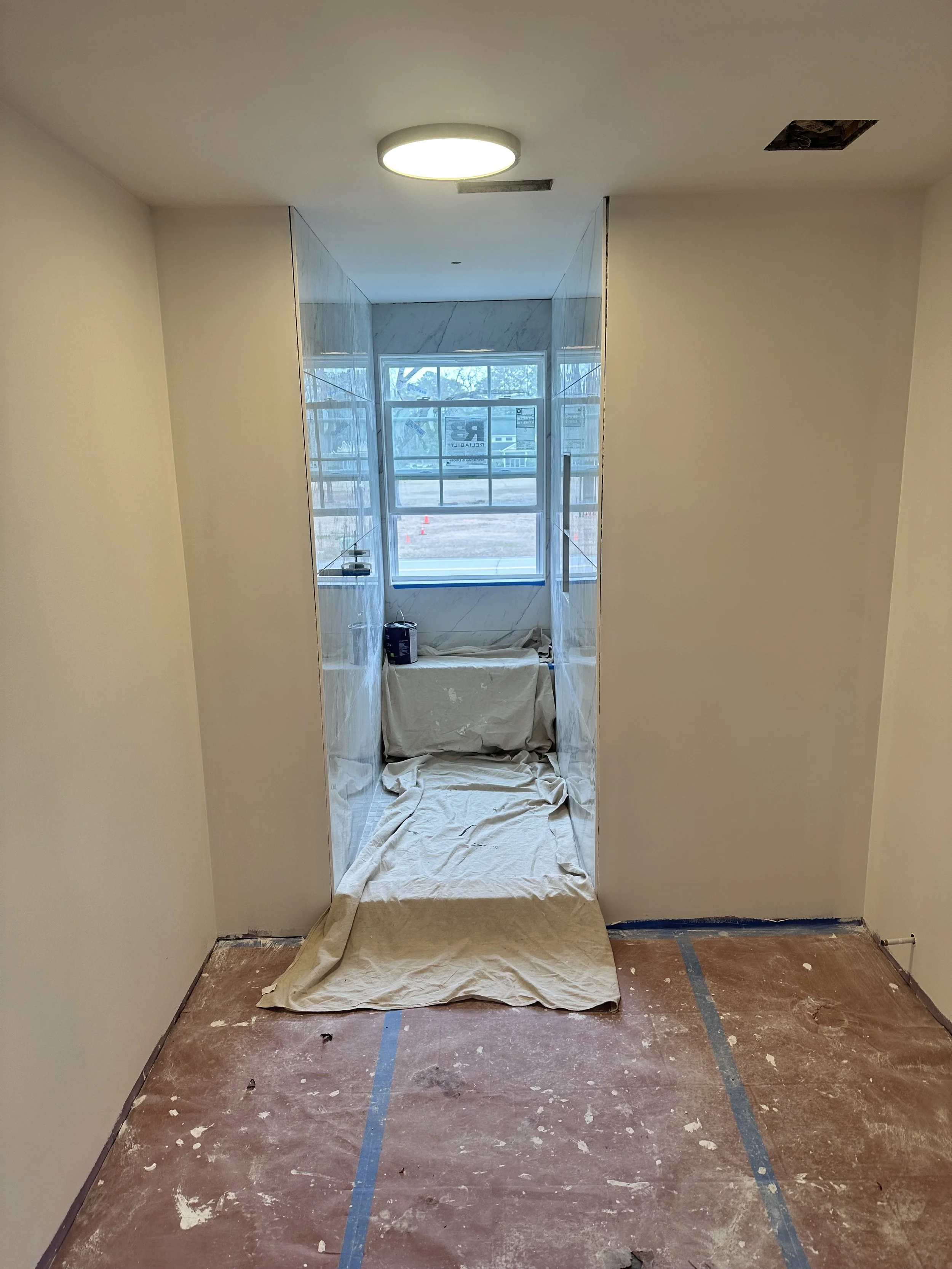Tile & Phase 3 - River Bend 2nd Floor Window Bathroom