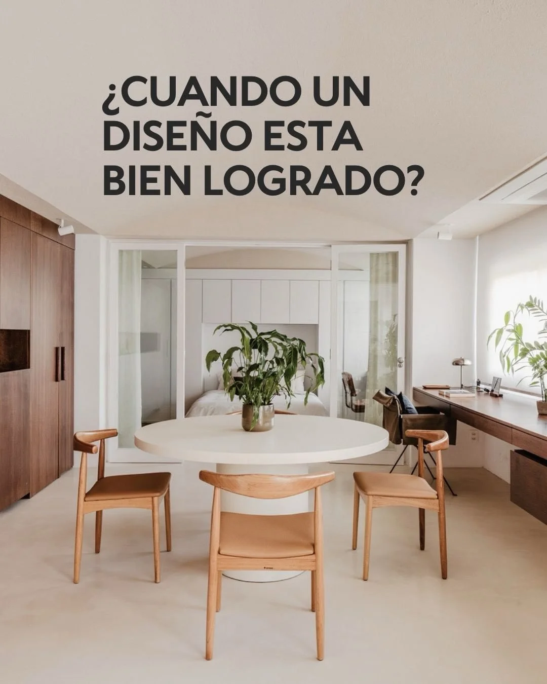 Un espacio bien dise&ntilde;ado no es solo una cuesti&oacute;n est&eacute;tica .. 
👉🏼 Es c&oacute;mo circul&aacute;s, c&oacute;mo us&aacute;s cada ambiente y qu&eacute; te transmite en tu d&iacute;a a d&iacute;a.

Cuando el dise&ntilde;o est&aacute