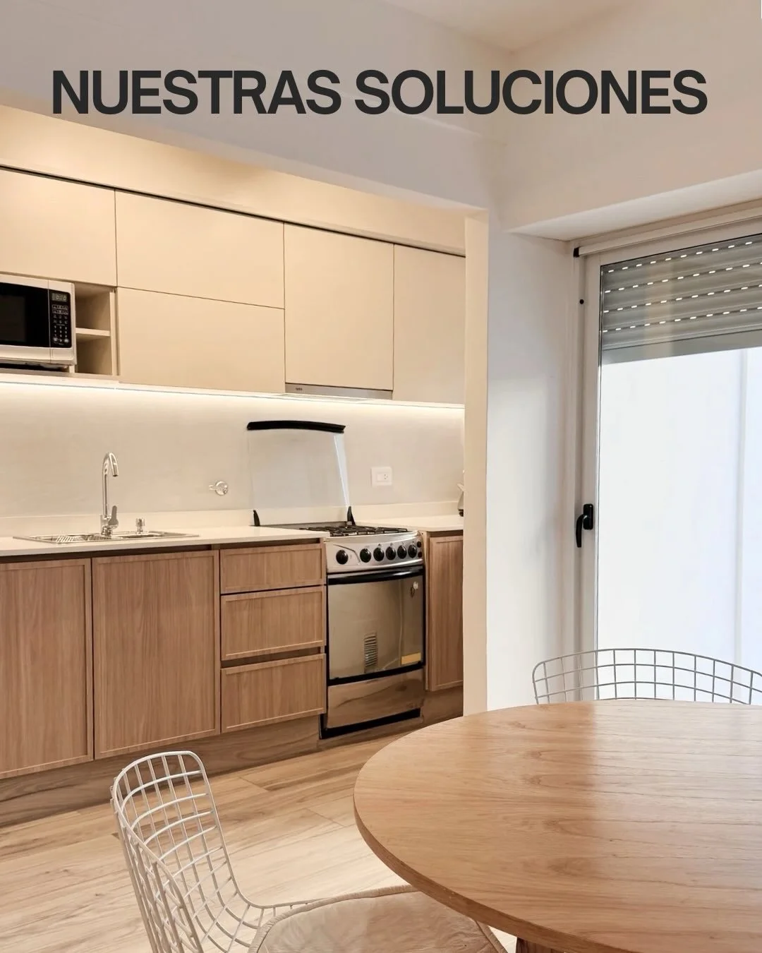 Nuestras soluciones 💪🏼

1. Reformas Integrales 
2. Dise&ntilde;o obra nueva 
3. Asesoria de compra 

💭 Si sentis que alguna de nuestras soluciones se alinea con lo que estas necesitando. Estamos para ayudarte ! 
Escribinos un mensaje privado y ana