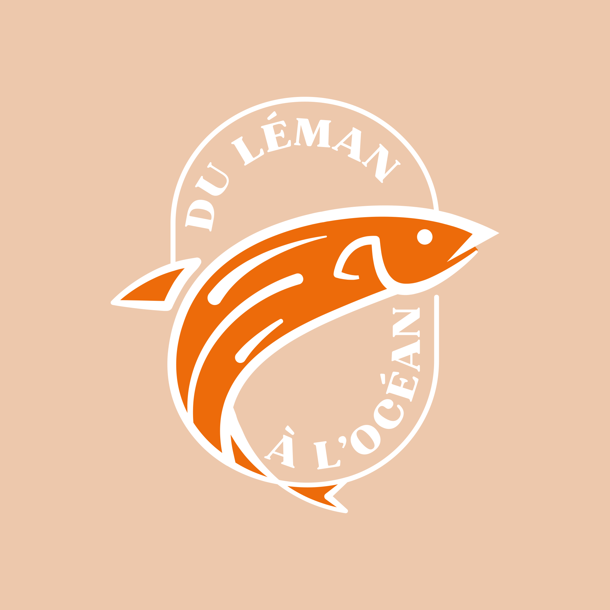 Logo d'un fournisseur de poissons frais.