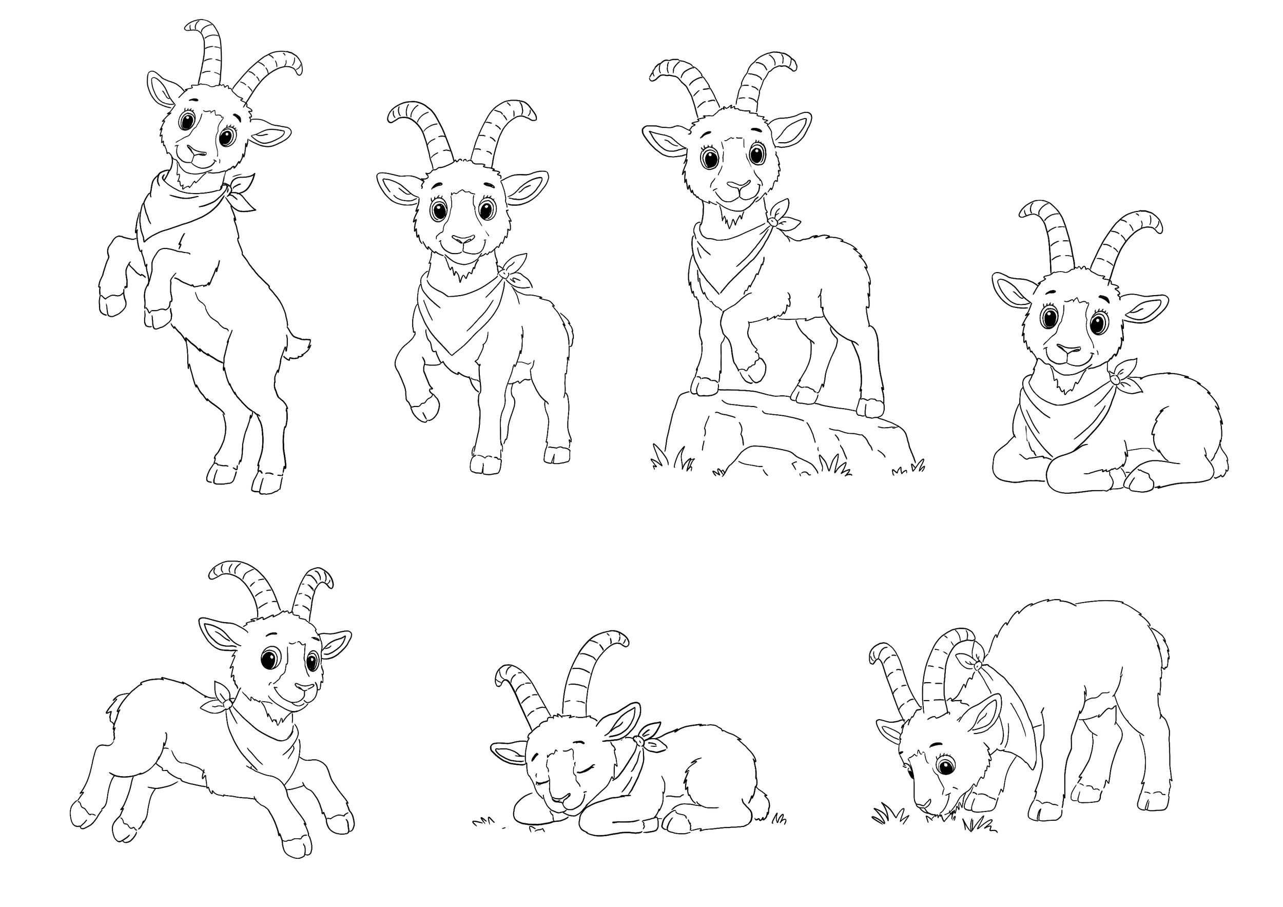 Friends-different-Poses_Ursi.png