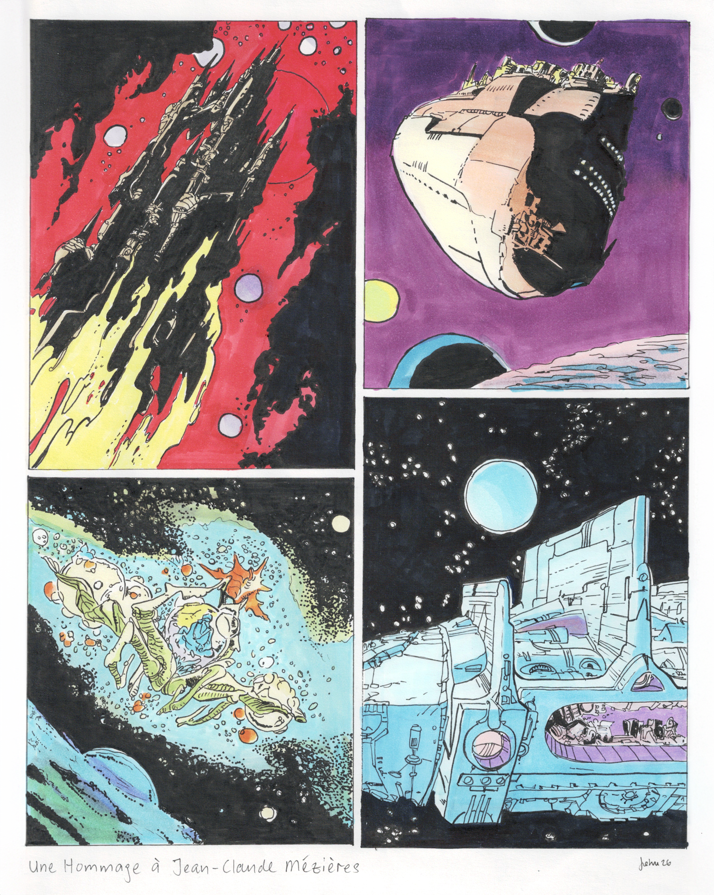Hommage à Jean-Claude Mézières: Valerian & Veronique