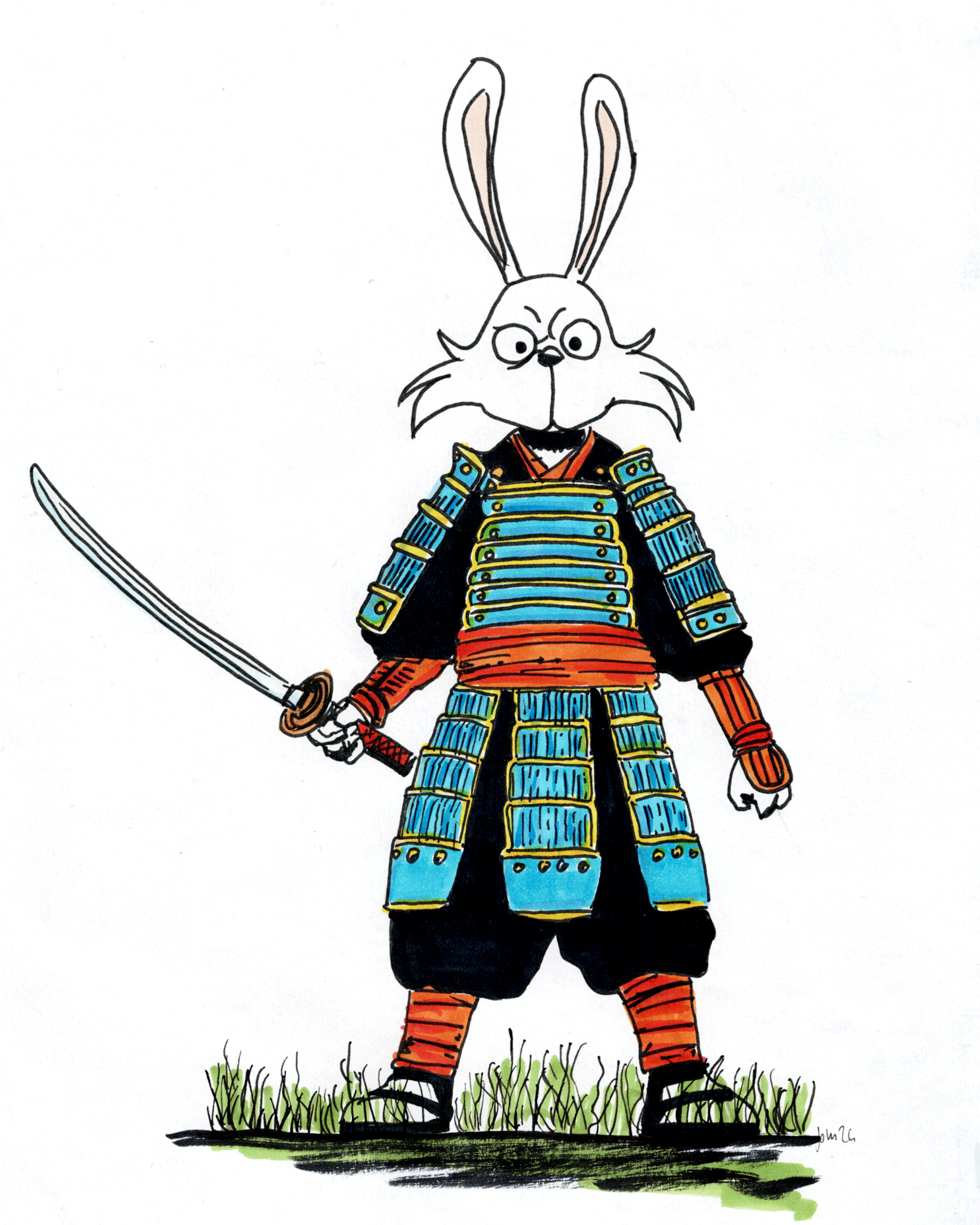 Samurai Bunny