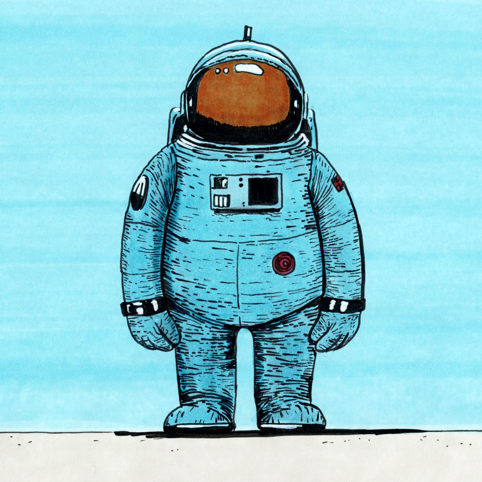 He was slow, heavy… and full of wonder.