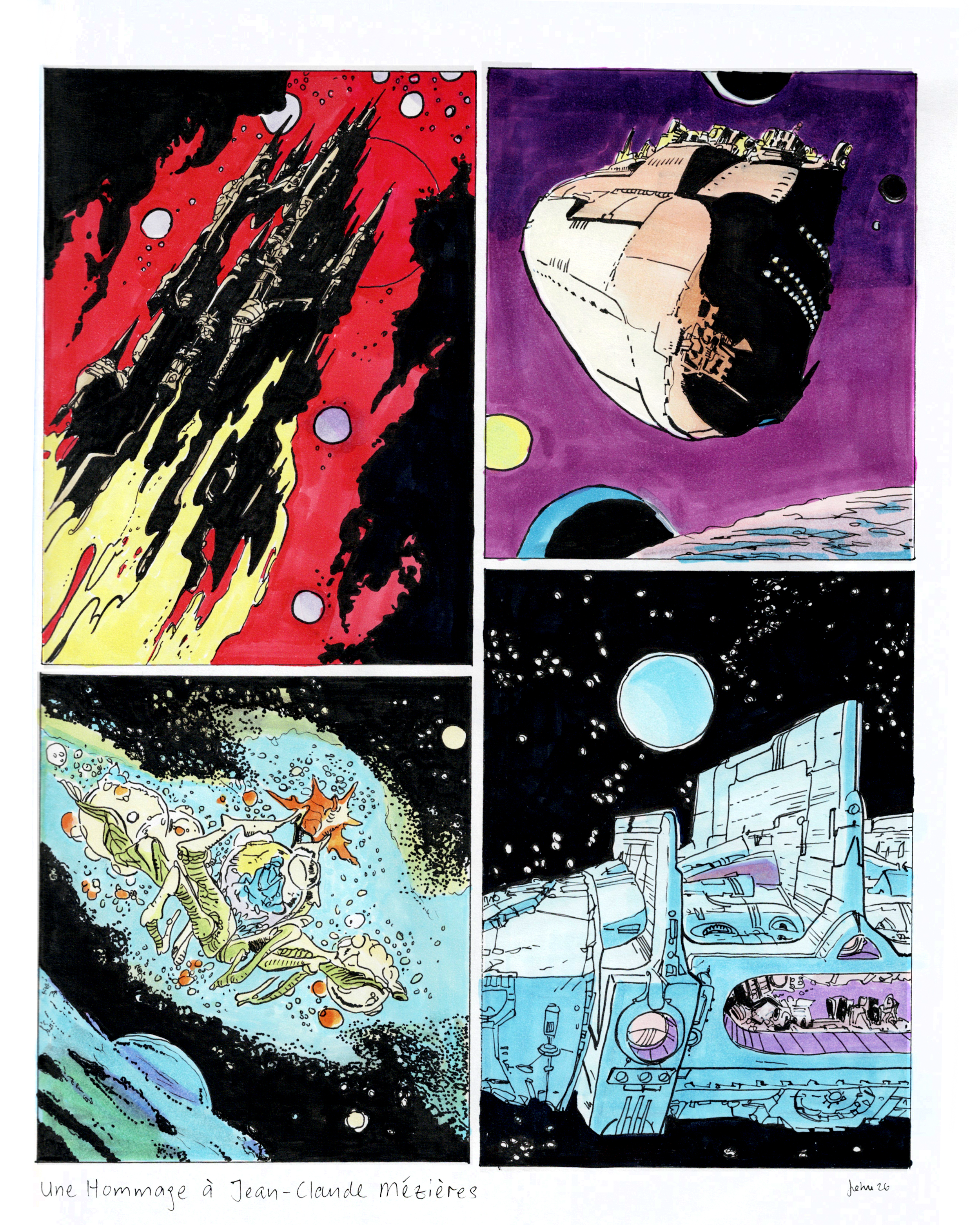 Hommage à Jean-Claude Mézières: Valerian & Veronique