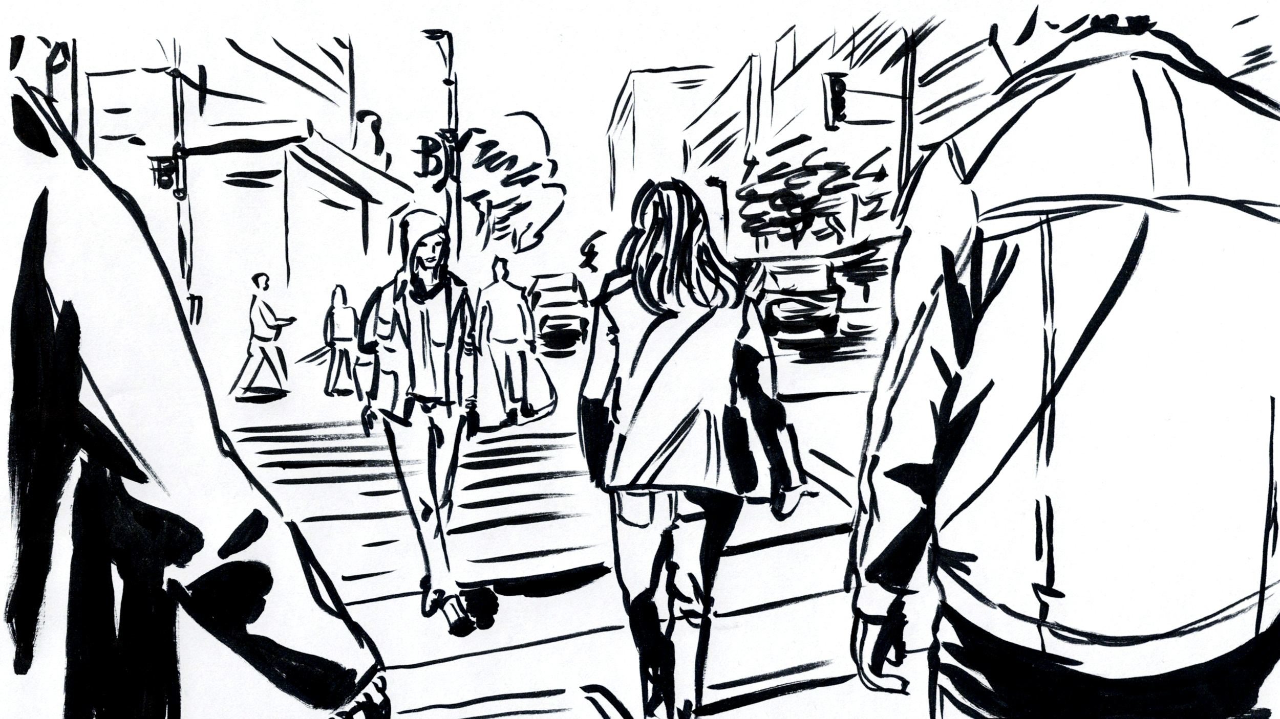 Clients Work: Storyboard Crosswalk