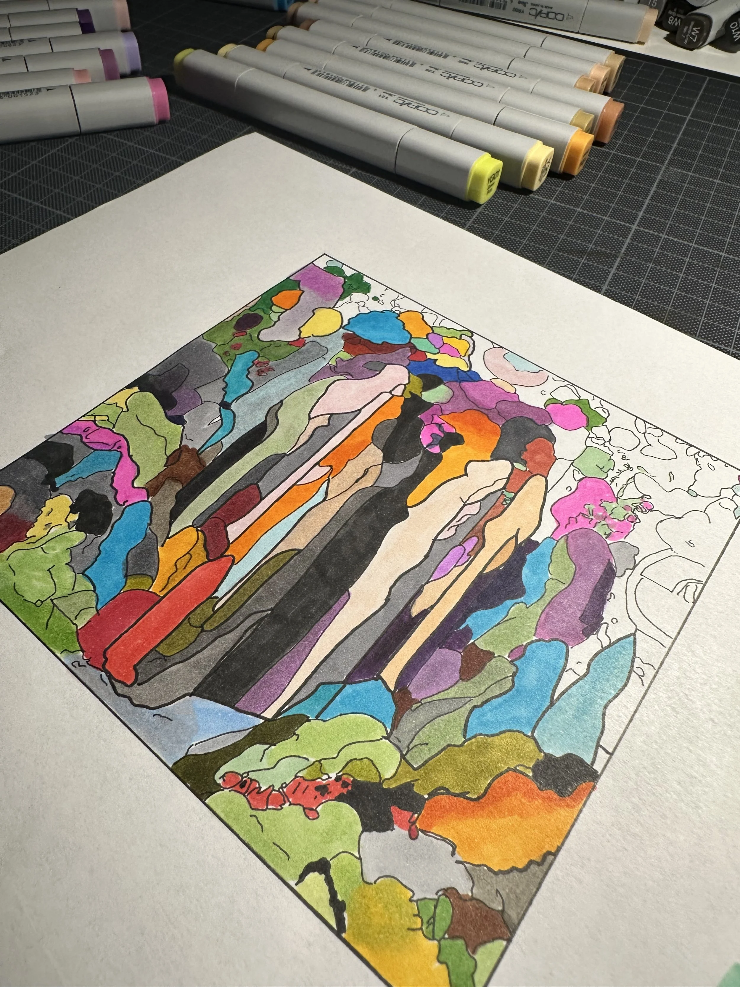 Card Illustration Forest